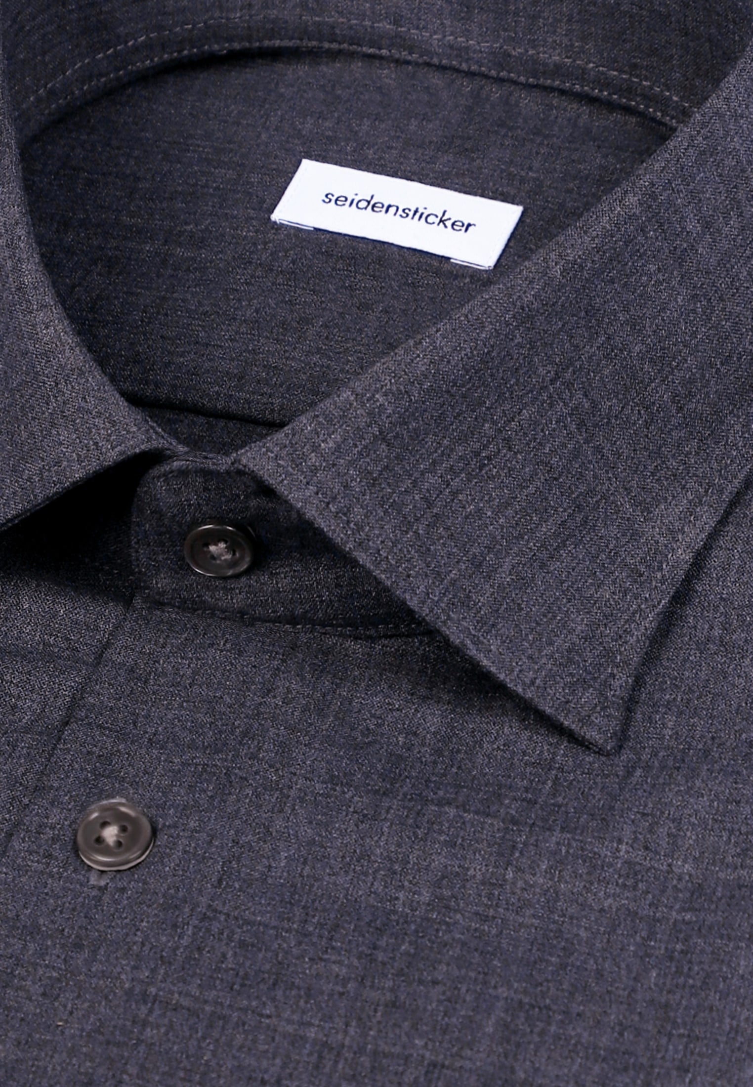 seidensticker Businesshemd »Schwarze Rose« Regular 1/1 Kentkragen Uni