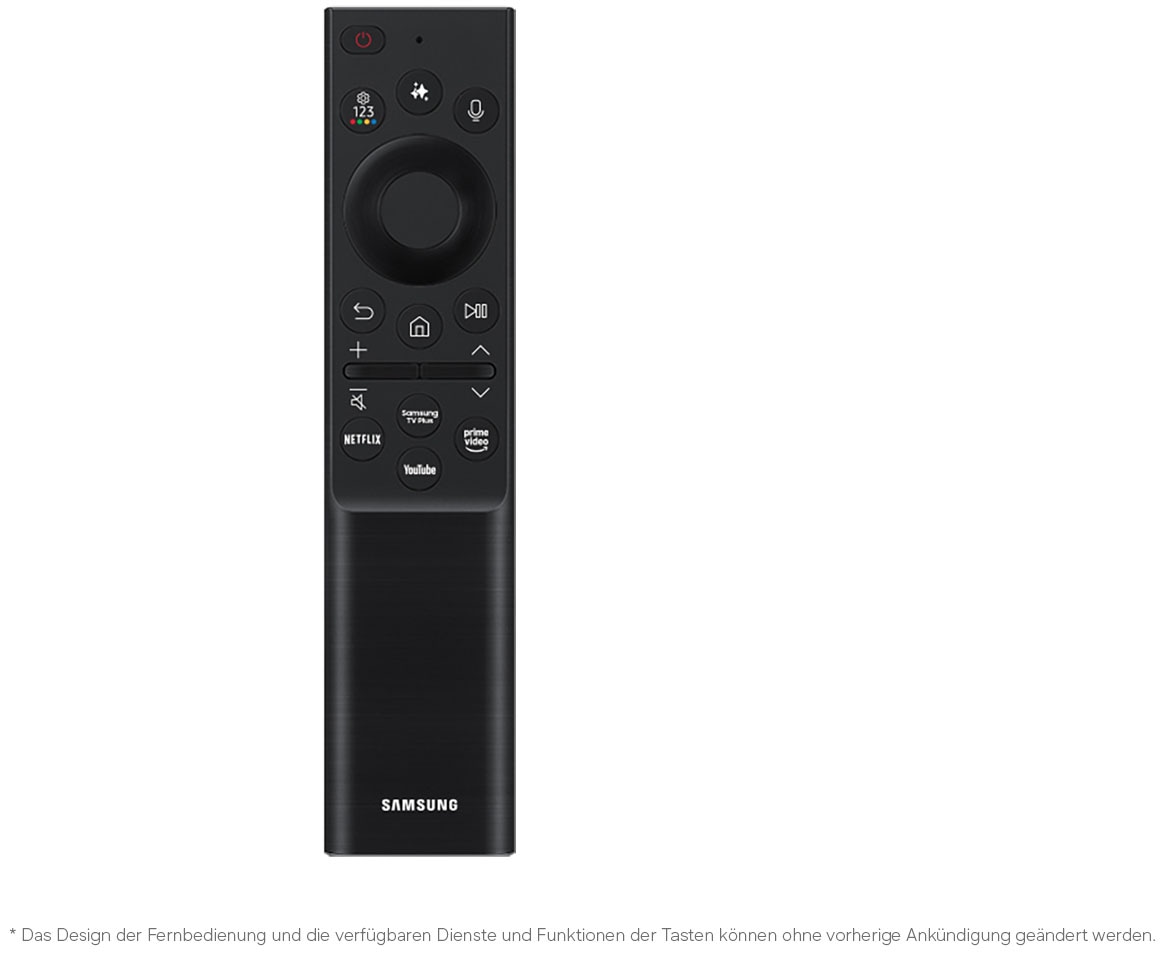 Samsung QLED-Fernseher »GQ85QN70HAU« 214 cm/85 ″ Smart-TV Real QLED, Quantum-Mini-LEDs, Gaming Hub mit 144 Hz, Adaptive Sound+