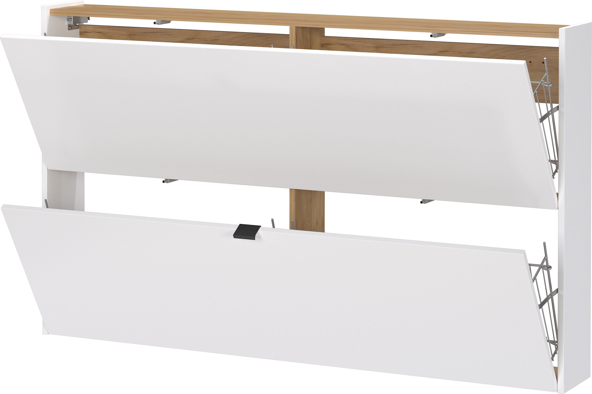 GERMANIA Schuhschrank »Ameca«, ideal für schmale Flure, Schuhkipper in Breite 140 cm