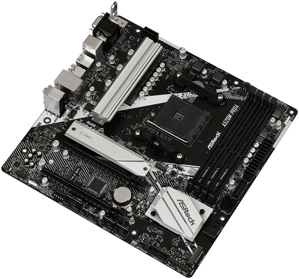 Asrock Mainboard »A520M Pro4«