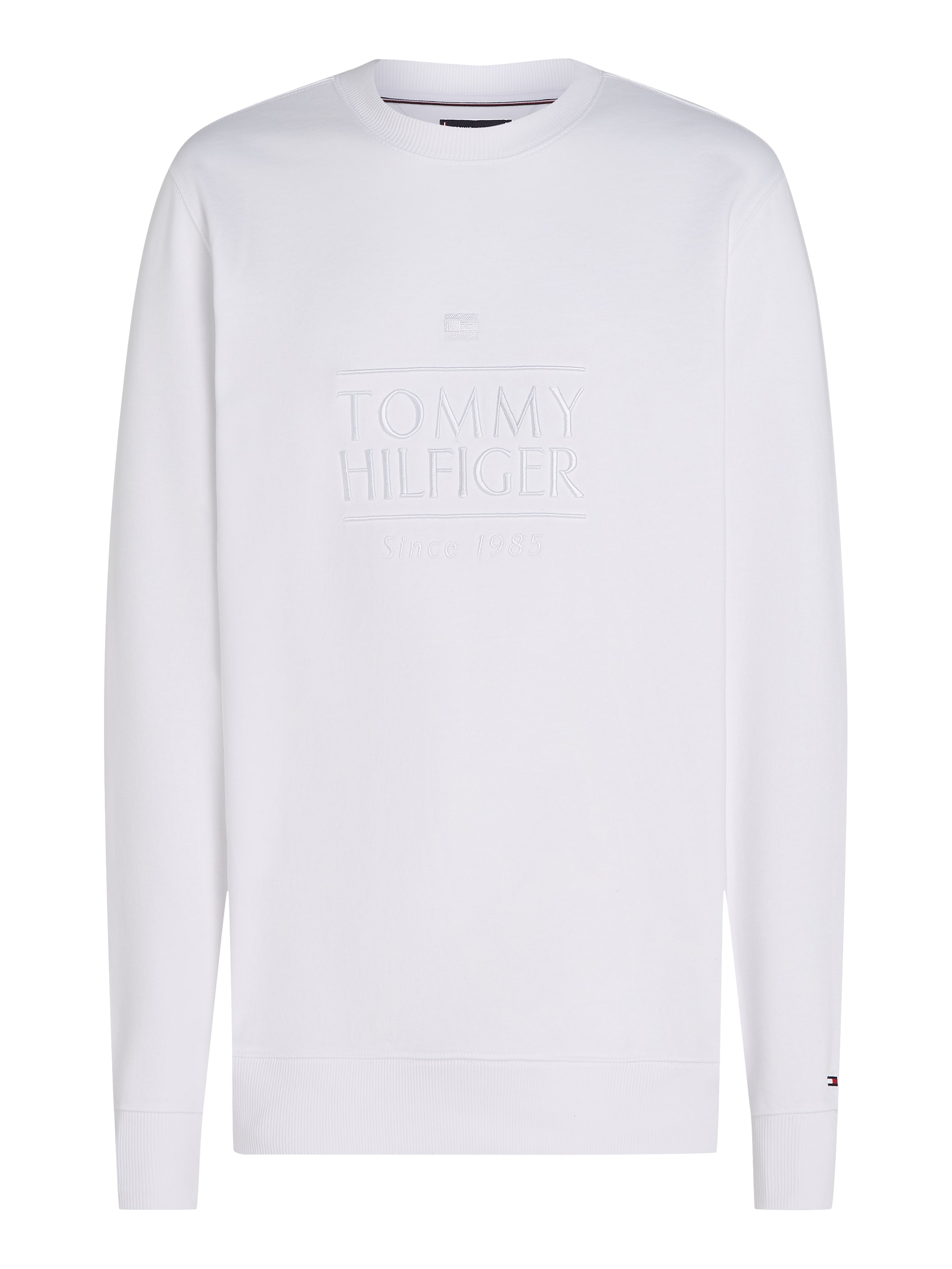 Tommy Hilfiger Sweatshirt »HILFIGER EMBRO LOGO SWEATSHIRT«