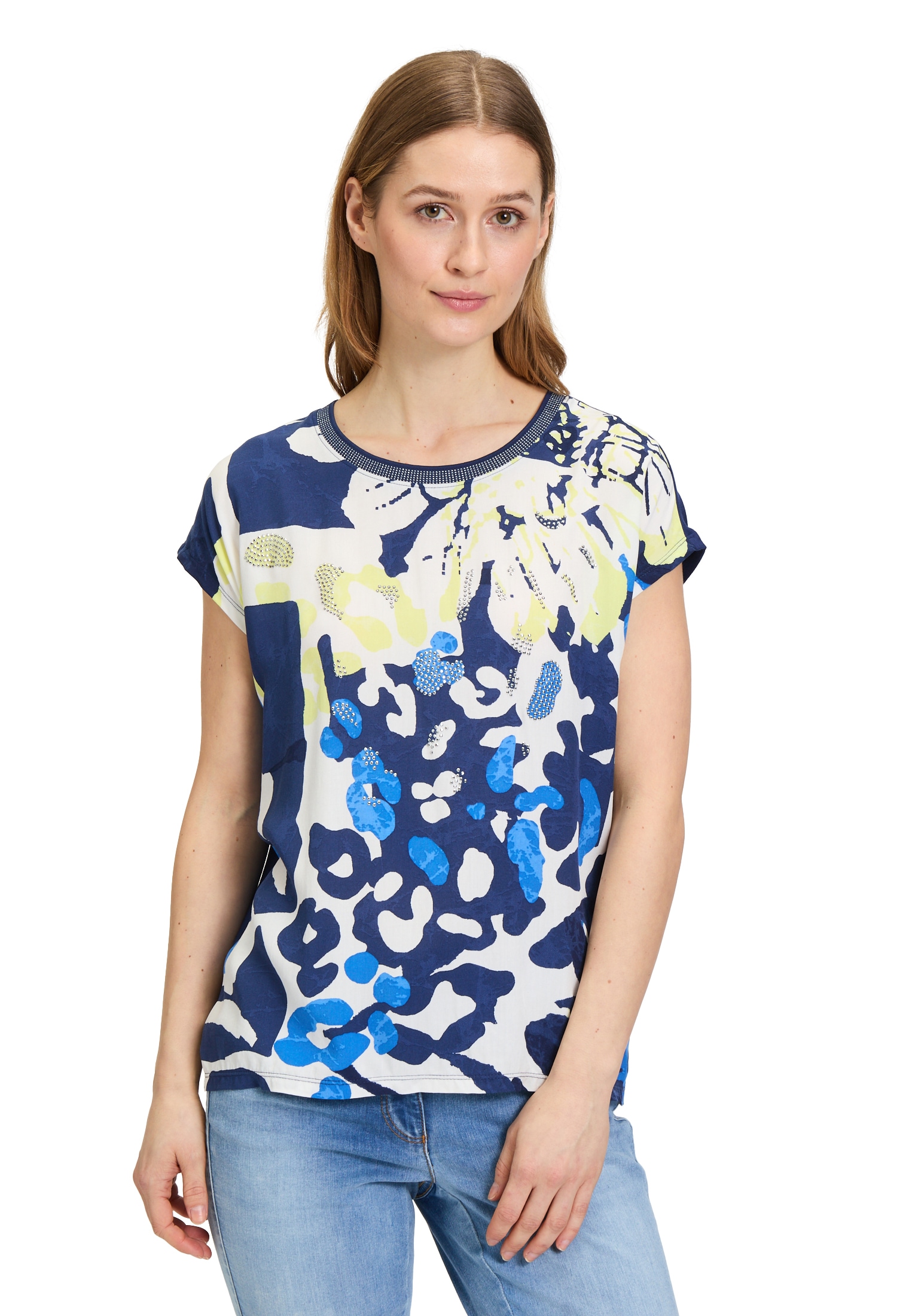 Betty Barclay Kurzarmshirt »Blusenshirt mit Aufdruck«