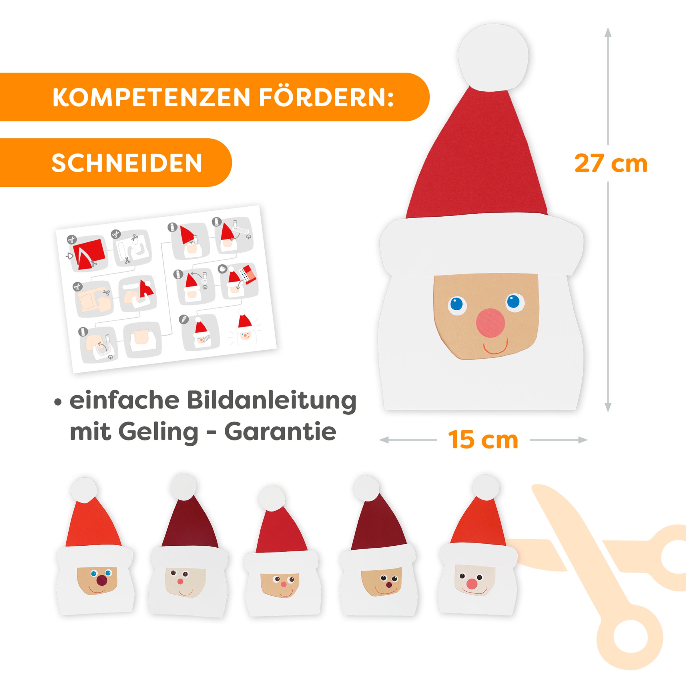 Haba Kreativset »2er Bastelsets Erstes Basteln Weihnachten«