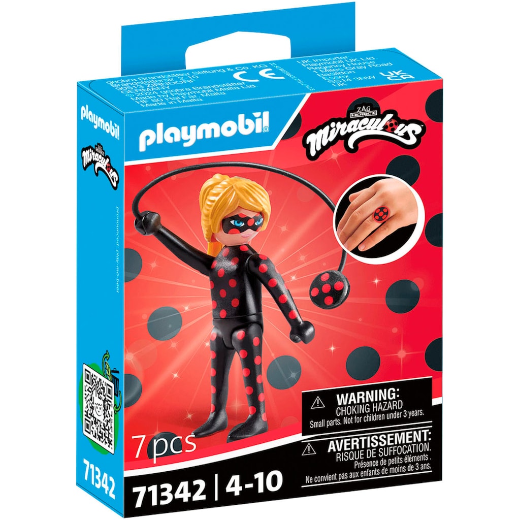 Playmobil® Konstruktions-Spielset »Miraculous: Antibug (71342), Miraculous«, (7 St.)