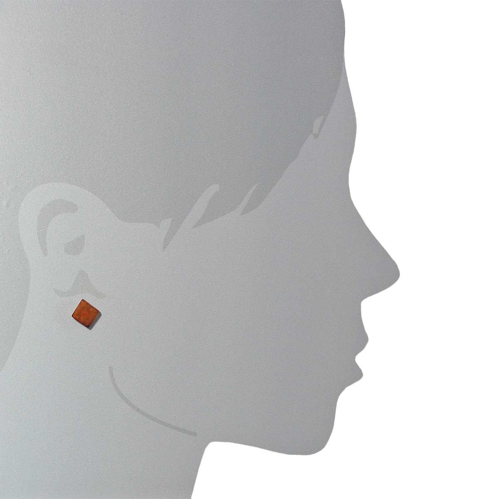OSTSEE-SCHMUCK Paar Ohrstecker »- Lucie - Silber 925/000 - Bernstein«