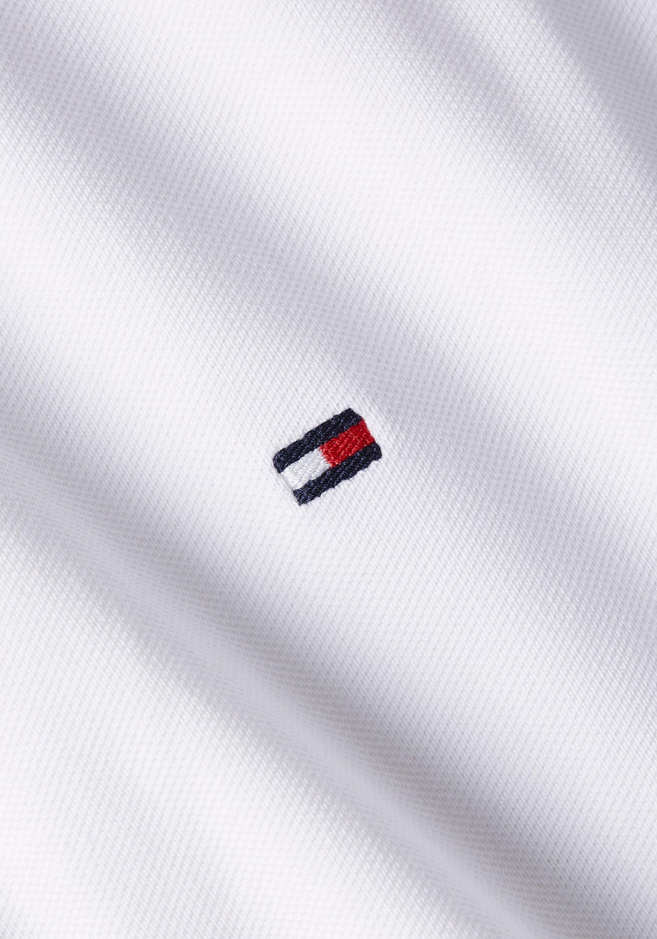Tommy Hilfiger Polokleid »F&F STP SLV KNEE POLO DRESS«, mit kontrastfarbenen Einsätzen