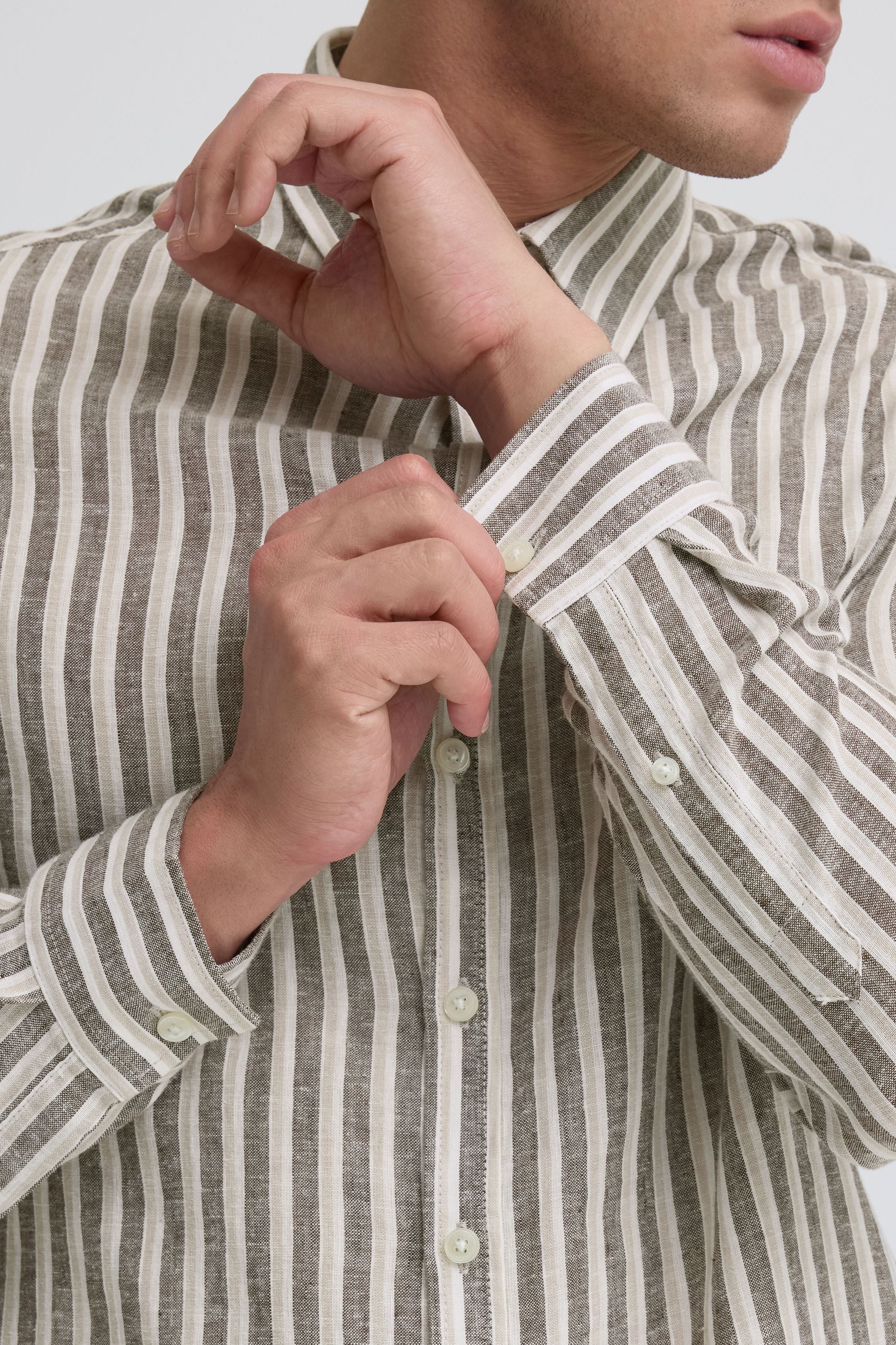 Casual Friday Leinenhemd »Leinenhemd CFRissa Linen Striped«