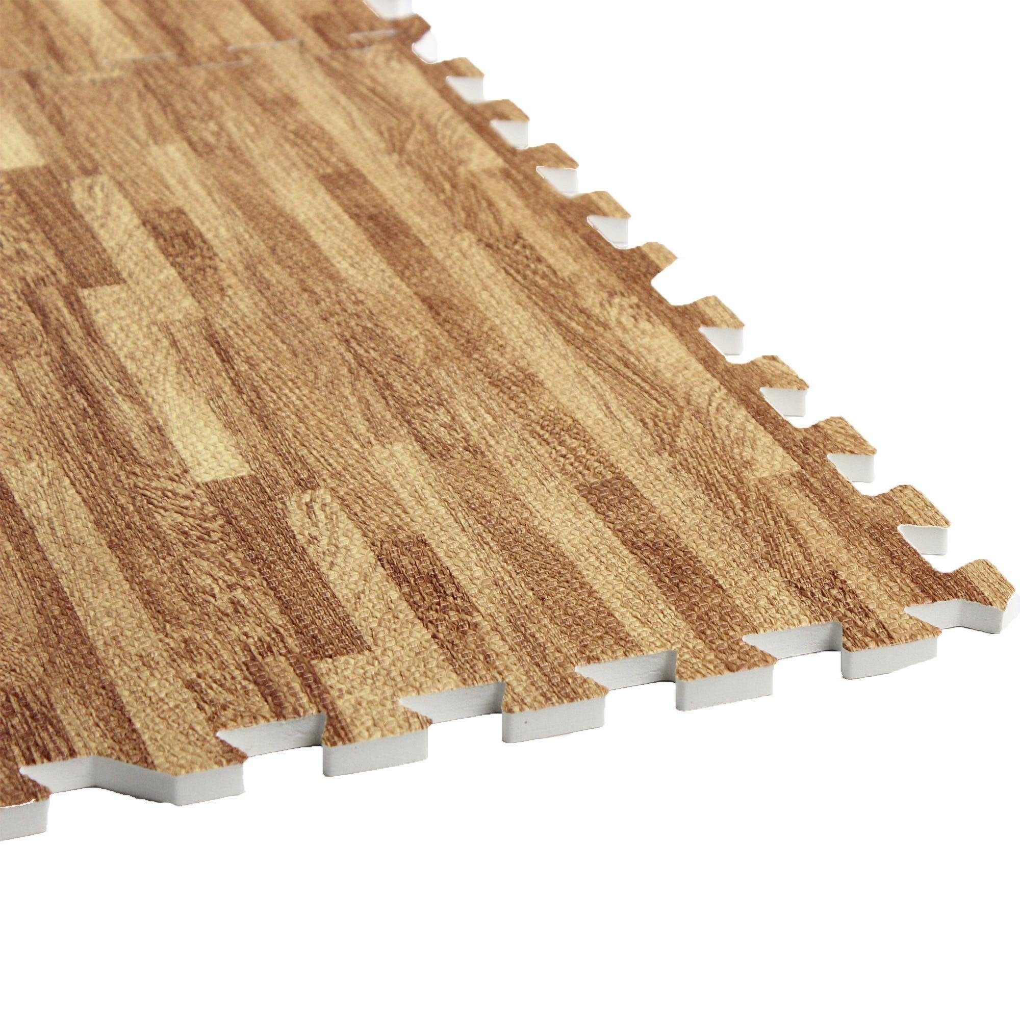 GORILLA SPORTS Bodenschutzmatte »Schutzmattenset mit acht Teilen  Holzoptik«, (Set, 8 St.) online kaufen | mit 3 Jahren XXL Garantie