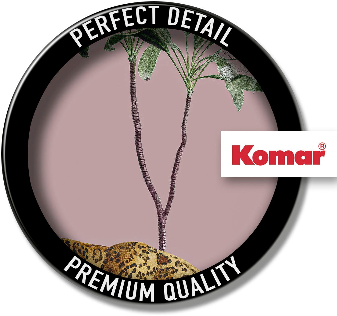 Komar Bild »Botanical Garden Jaguar« Natur 1 Stk. tlg. Wandbild zur Dekoration - ohne Rahmen