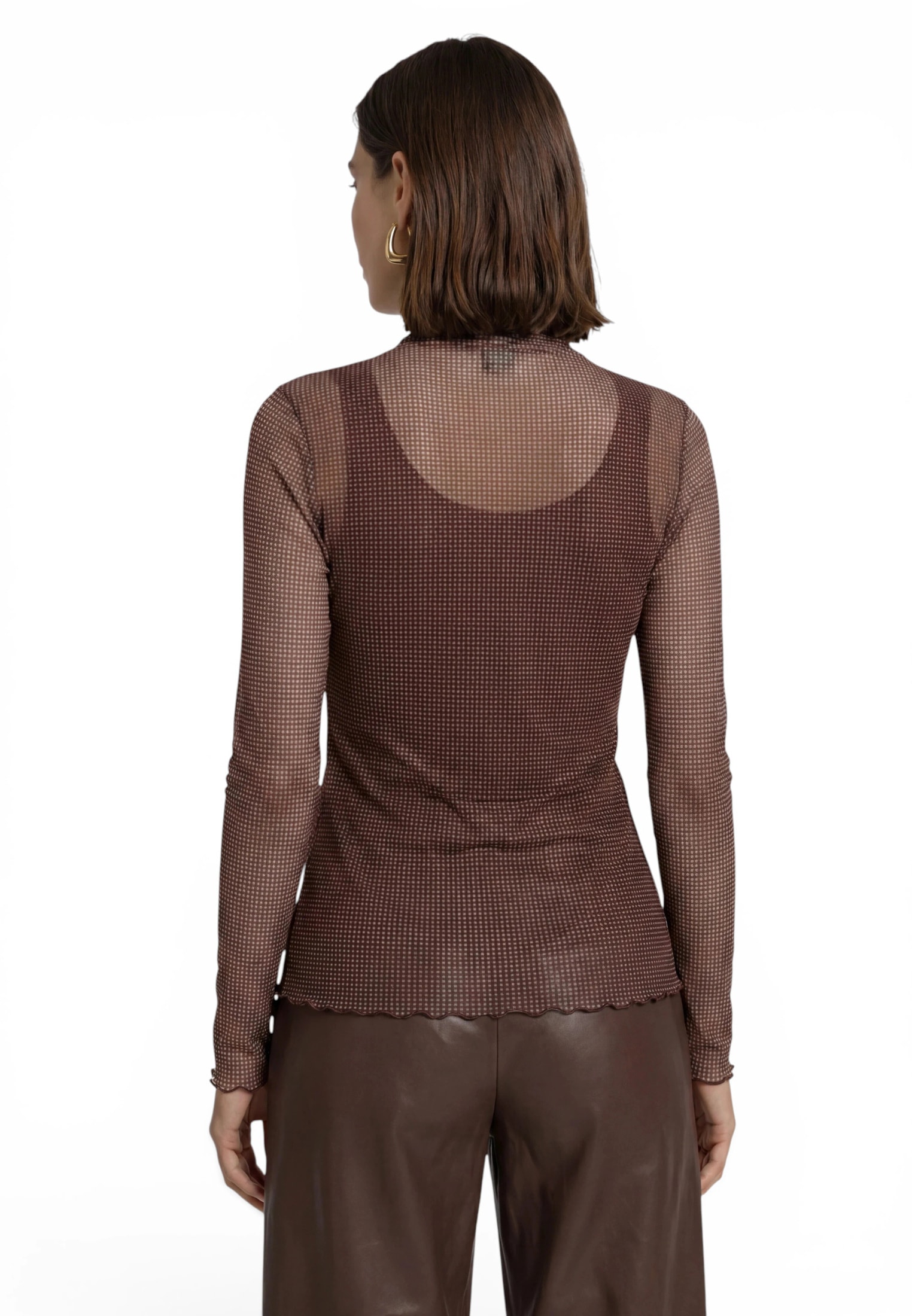 Zero Langarmshirt »Langarm-Shirt mit Muster«