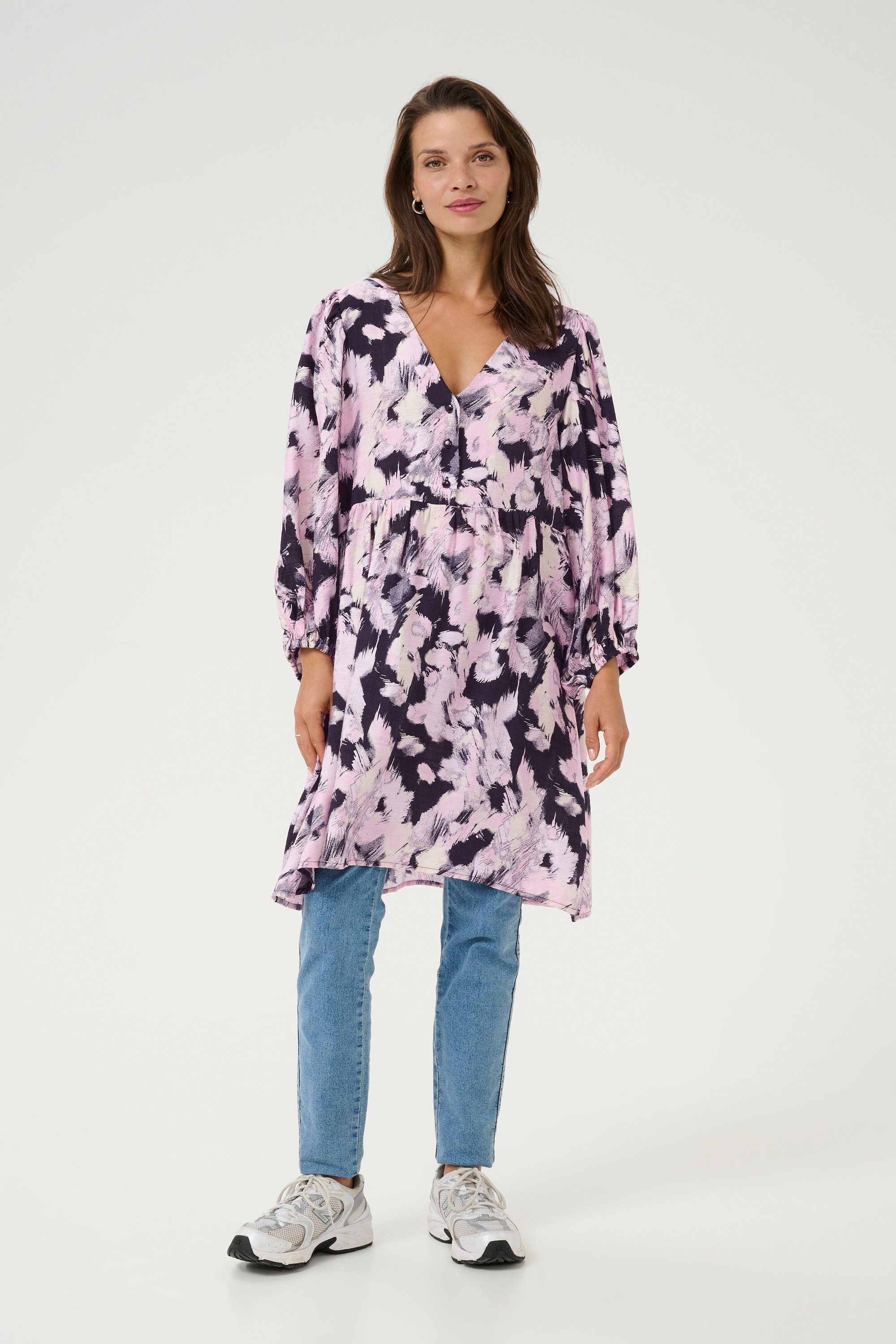 KAFFE Midikleid »Damen Kleid KAvictoria«