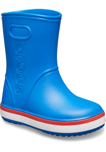 Crocs Gummistiefel »Crocband Rain Boot Kids«, mit reflektierendem Logo kaufen