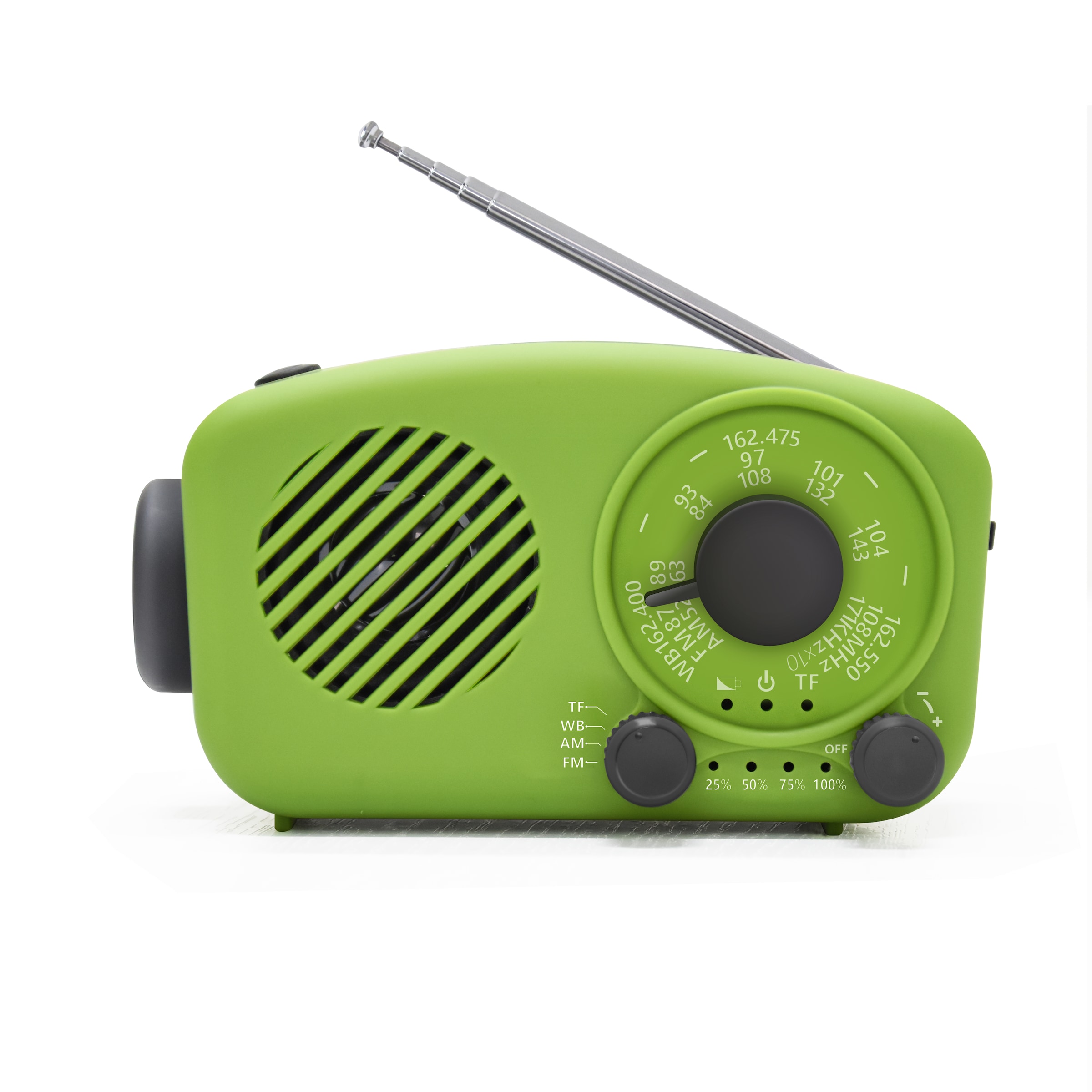 Radio »Emergency One«, (AM-Tuner-FM-Tuner)