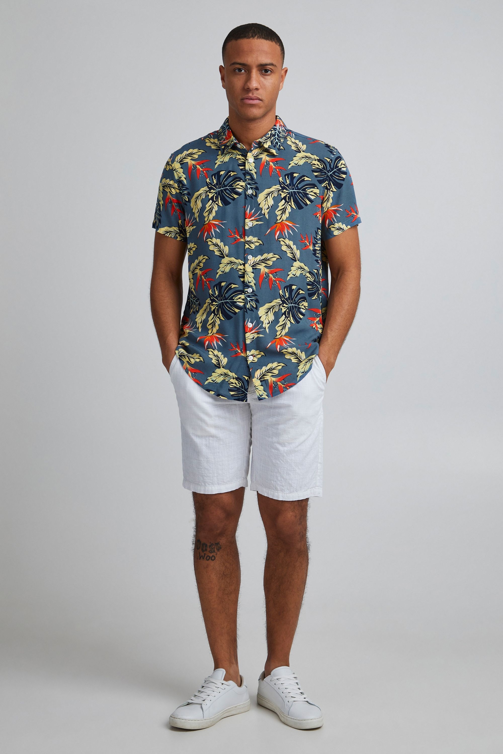 Blend Blusenshirt »Hawaiihemd BHGawai«