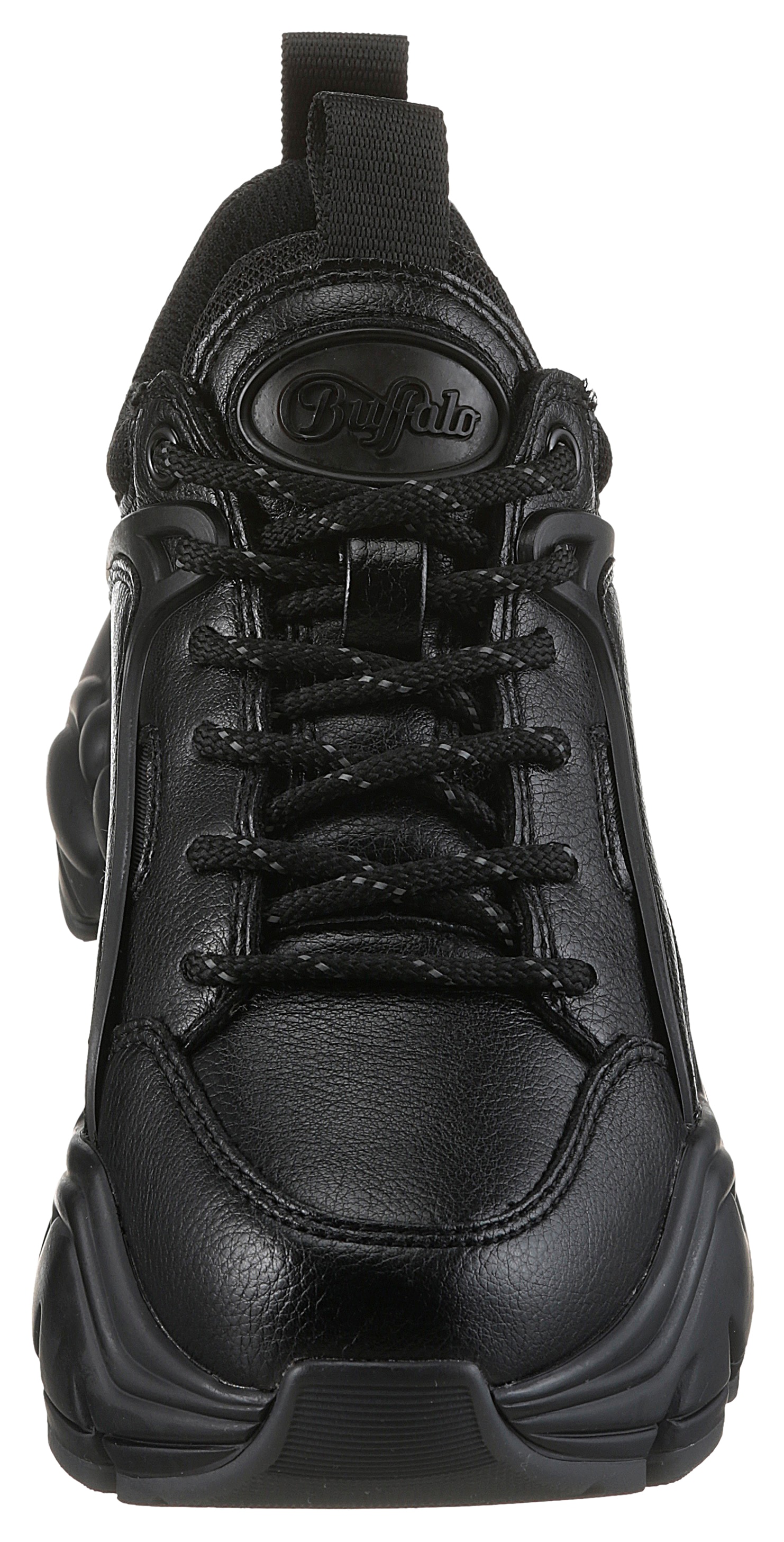 Buffalo Sneaker »BINARY«  in monochromer Optik, Freizeitschuh, Halbschuh, Schnürschuh