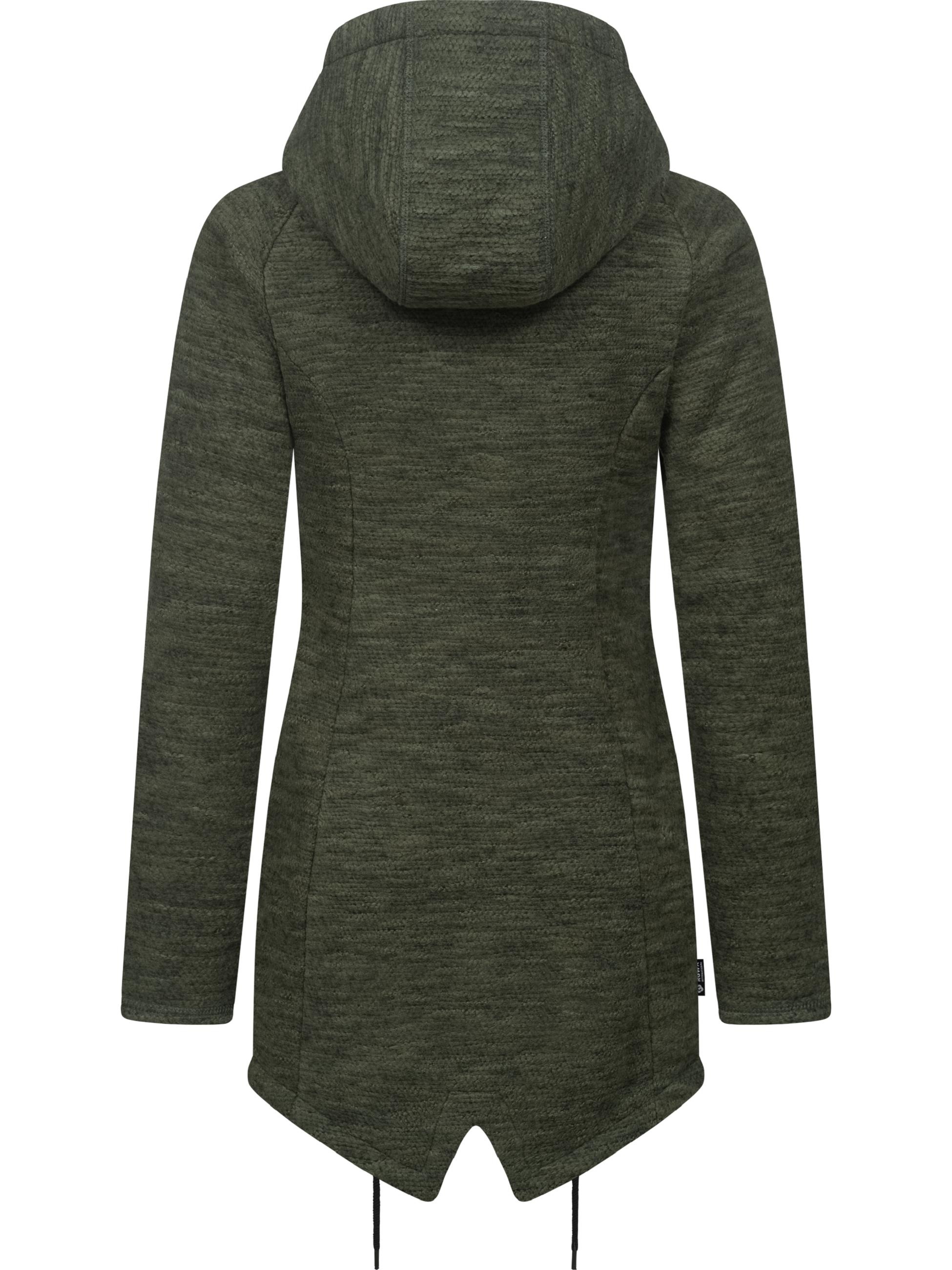 Ragwear Kapuzensweatjacke »Kapuzenstrickjacke Wingi Melange«