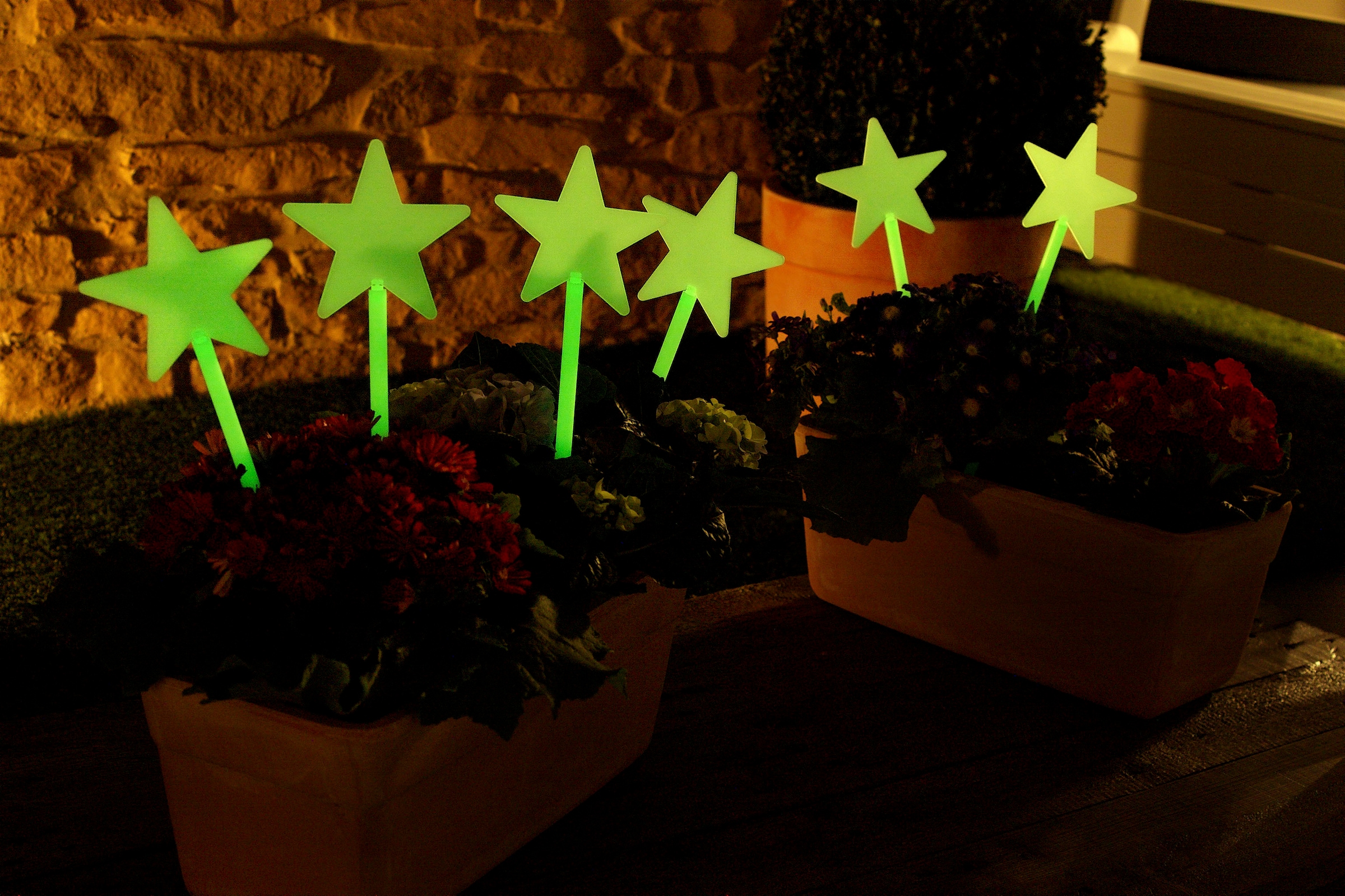 Ruco Dekostern »Glow in the Dark« aus fluoreszierendem Kunststoff