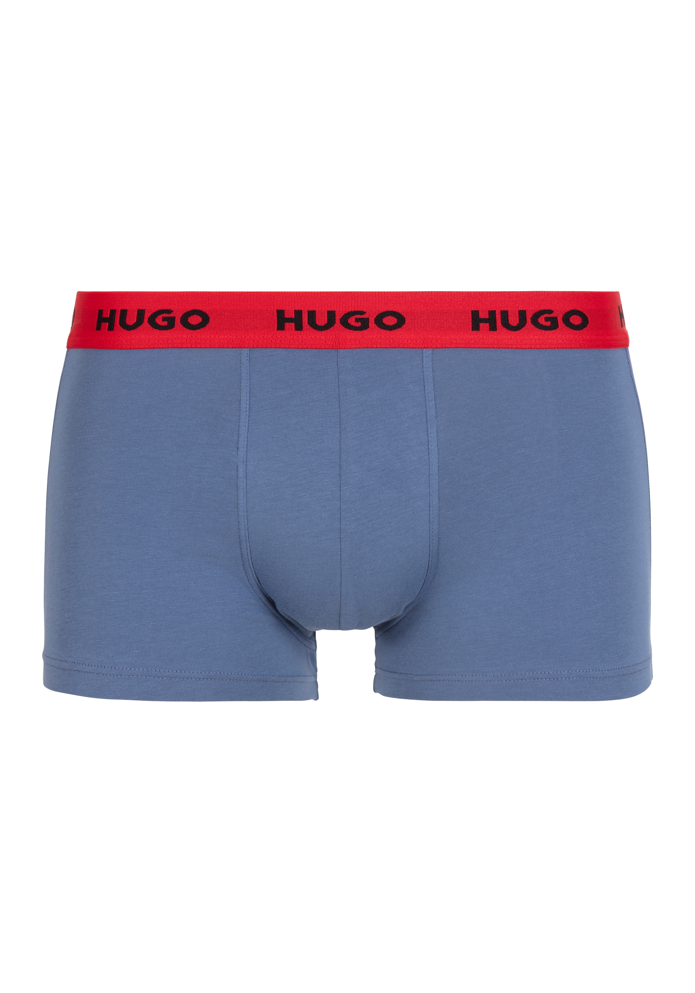 HUGO Underwear Trunk »TRUNK TRIPLET PACK«, (Packung, 3 St.), mit Logoschriftzug auf dem Bund