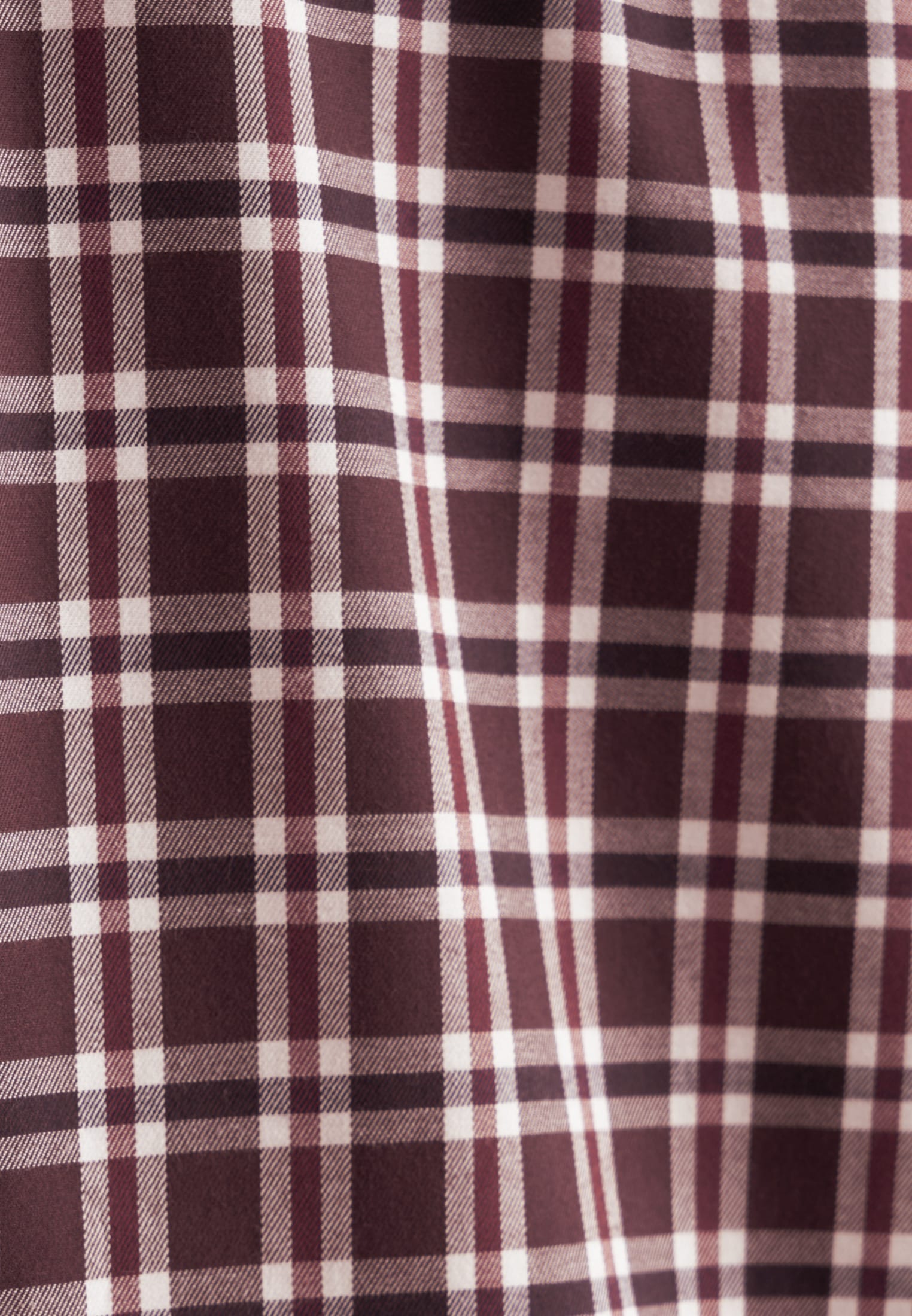 seidensticker Flanellhemd »Regular«, Regular Langarm Button-Down-Kragen Karo