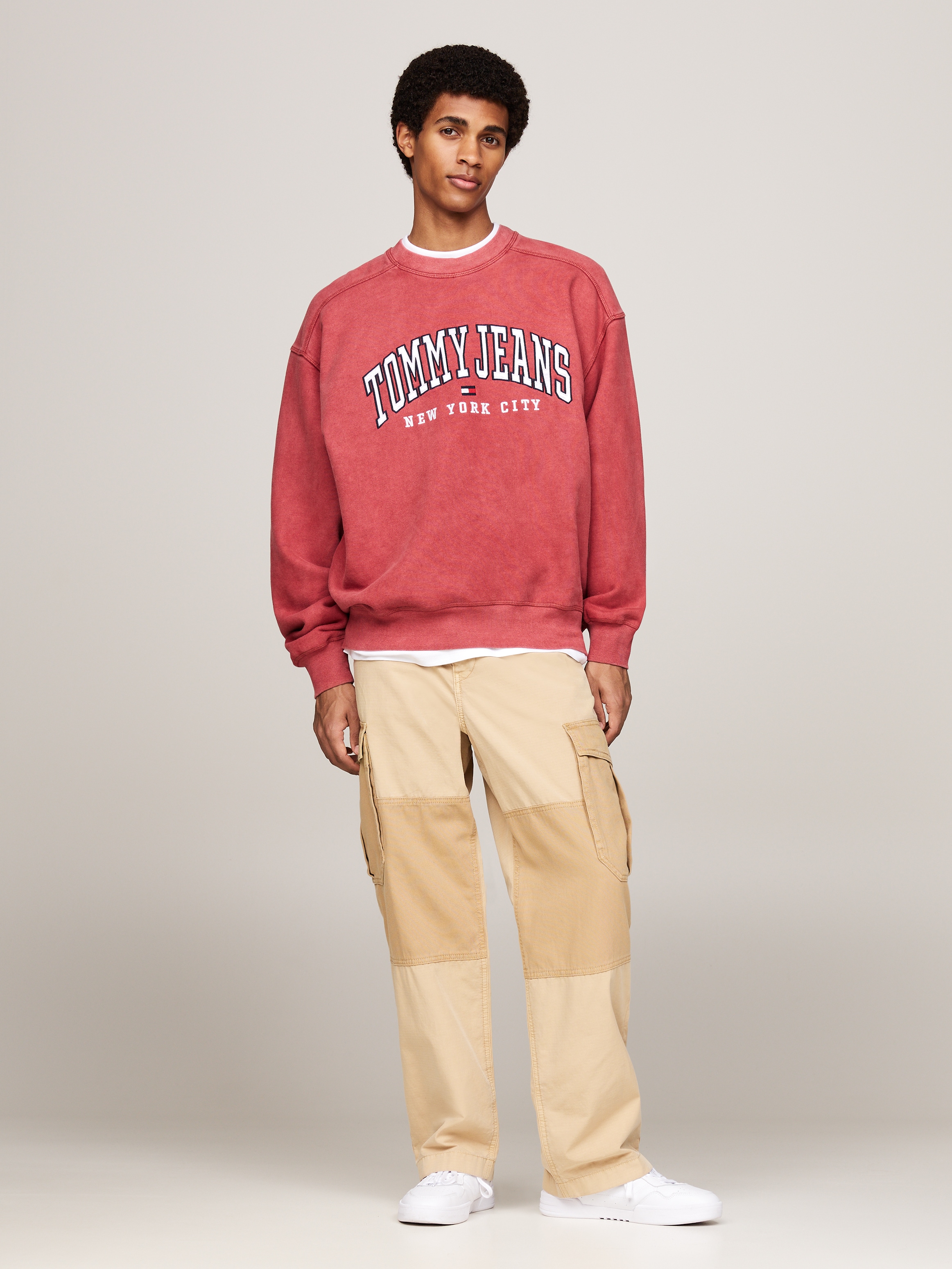 Tommy Jeans Sweatshirt »TJM RLX TJ GD VARSITY CREW«
