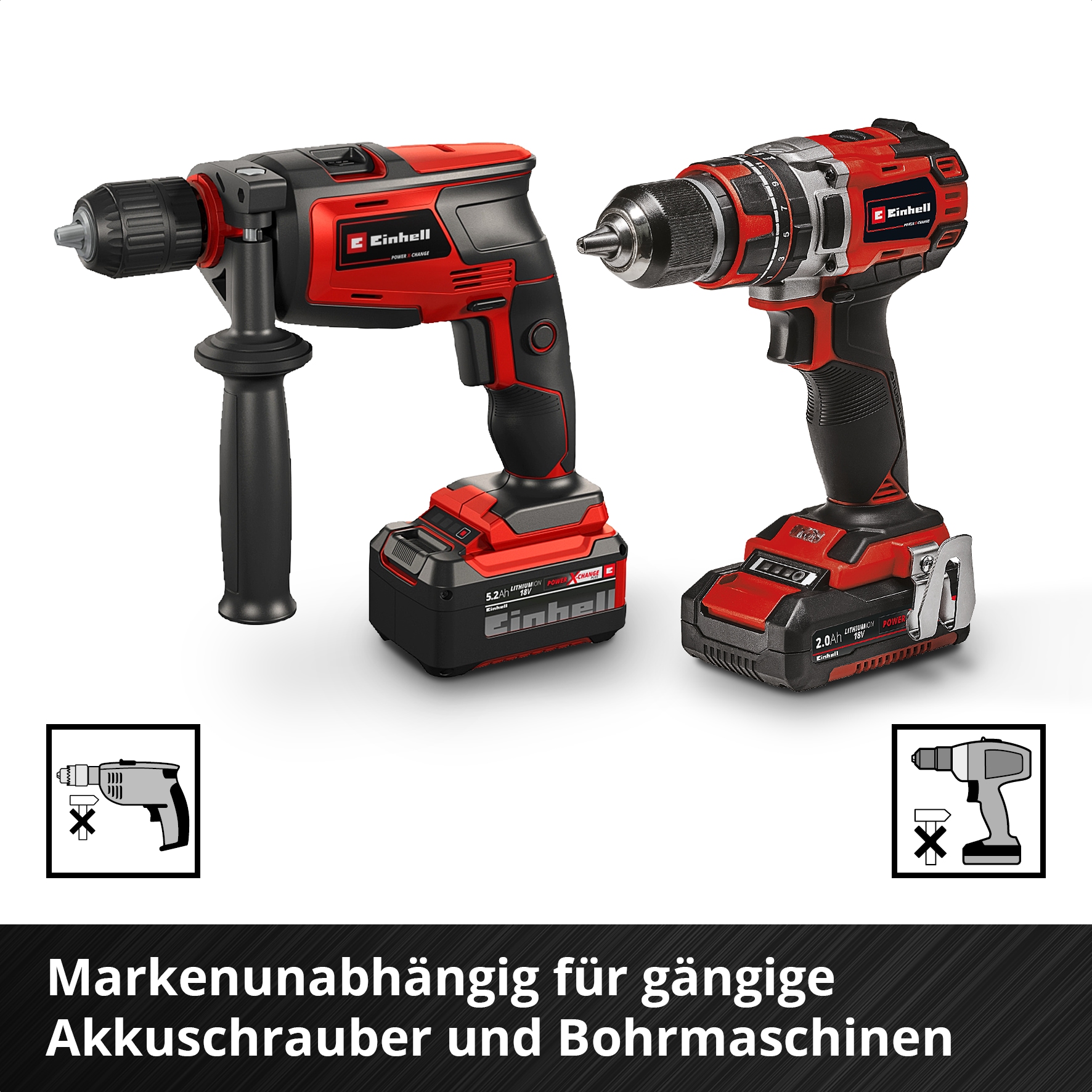 Einhell Bohrer- und Bit-Set »M-CASE« Kombi-Set, Bohrer-Set, 16 Stk. tlg.