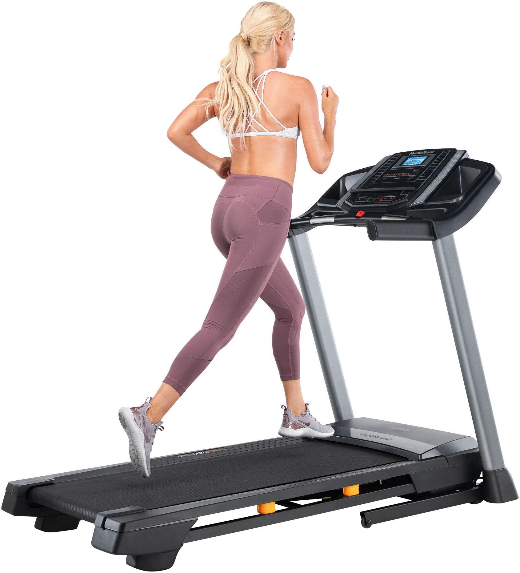 NordicTrack Laufband »NordicTrack T 6.5 S«, (Laufband zum Laufen und Gehen mit 5" Display, faltbar), bis max. 16 km/h, klappbar
