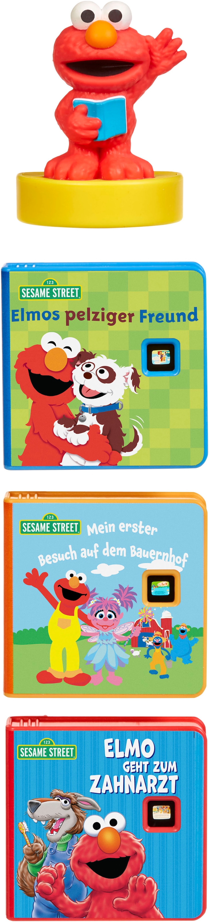Little Tikes® Hörspielkassette »Story Dream Machine, Sesamstraße, Elmo & Freunde Kollektion«, passend für Story Dream Machine