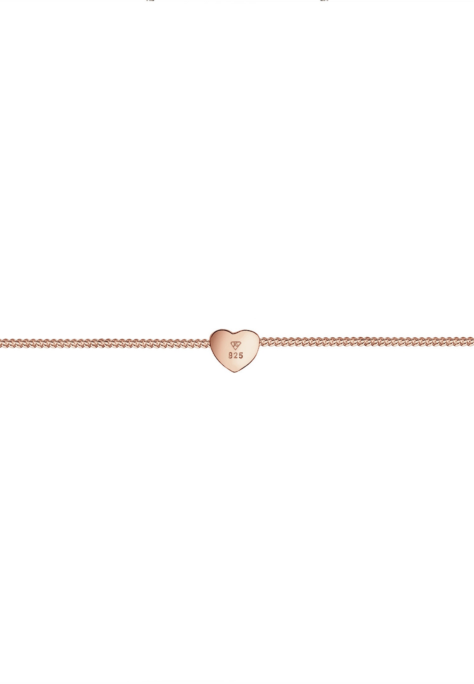Elli Choker »Halskette Choker Herz Liebe 925 Silber«