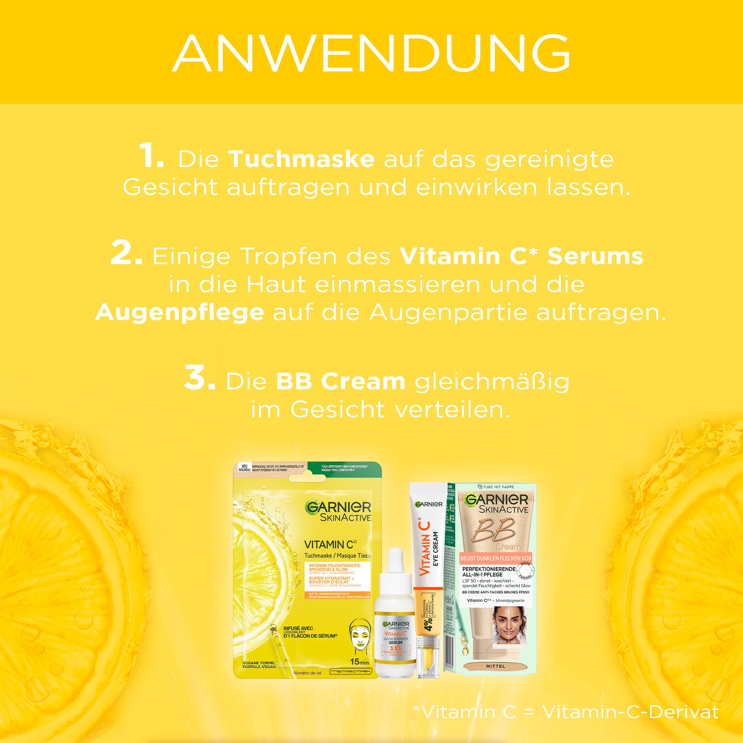 C »Vitamin Set«, & Cream (4 | online kaufen BB GARNIER tlg.) UNIVERSAL Gesichtspflege-Set