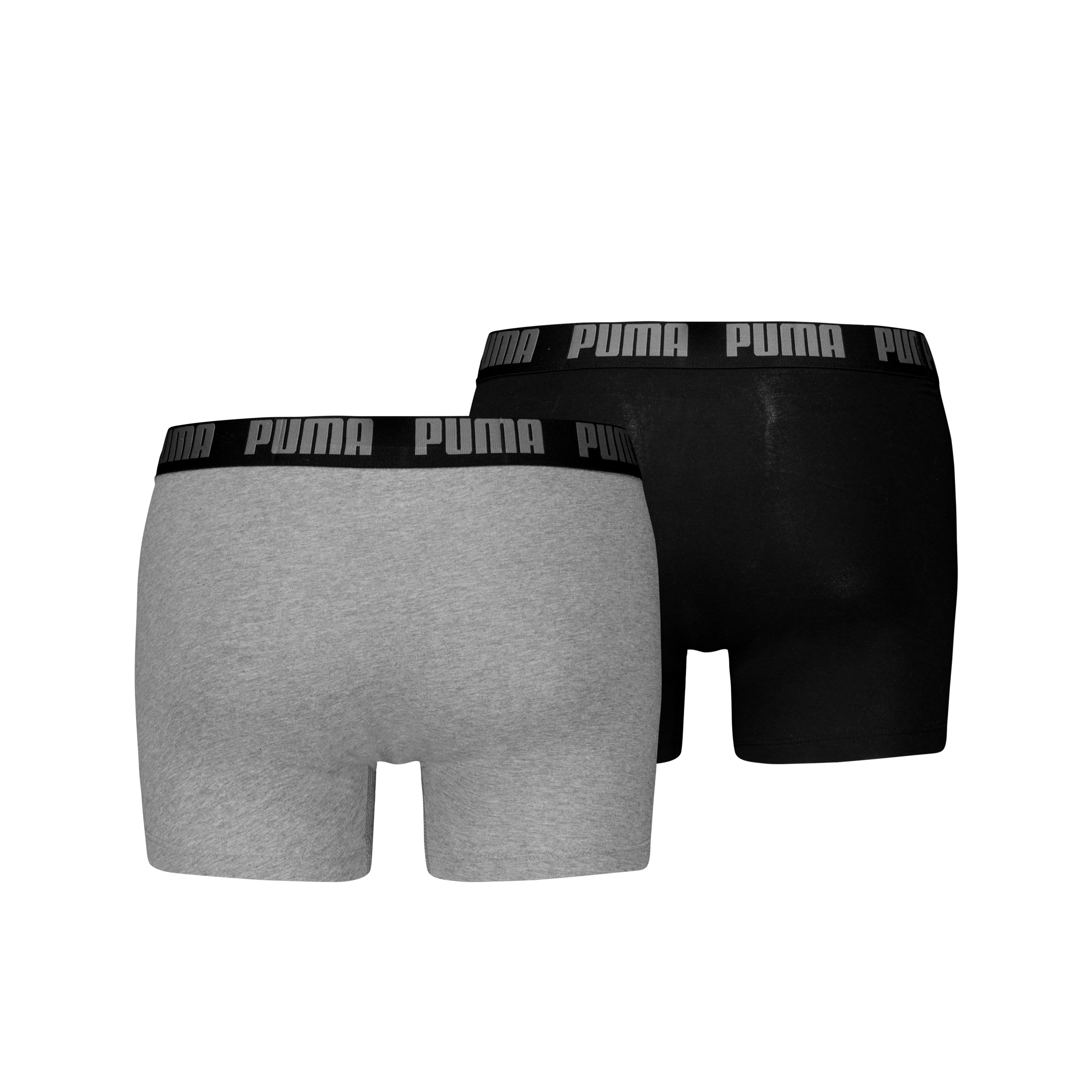 PUMA Boxershorts »PUMA MEN EVERYDAY BASIC BOXERS 2P« Packung,  mit Puma Webbund
