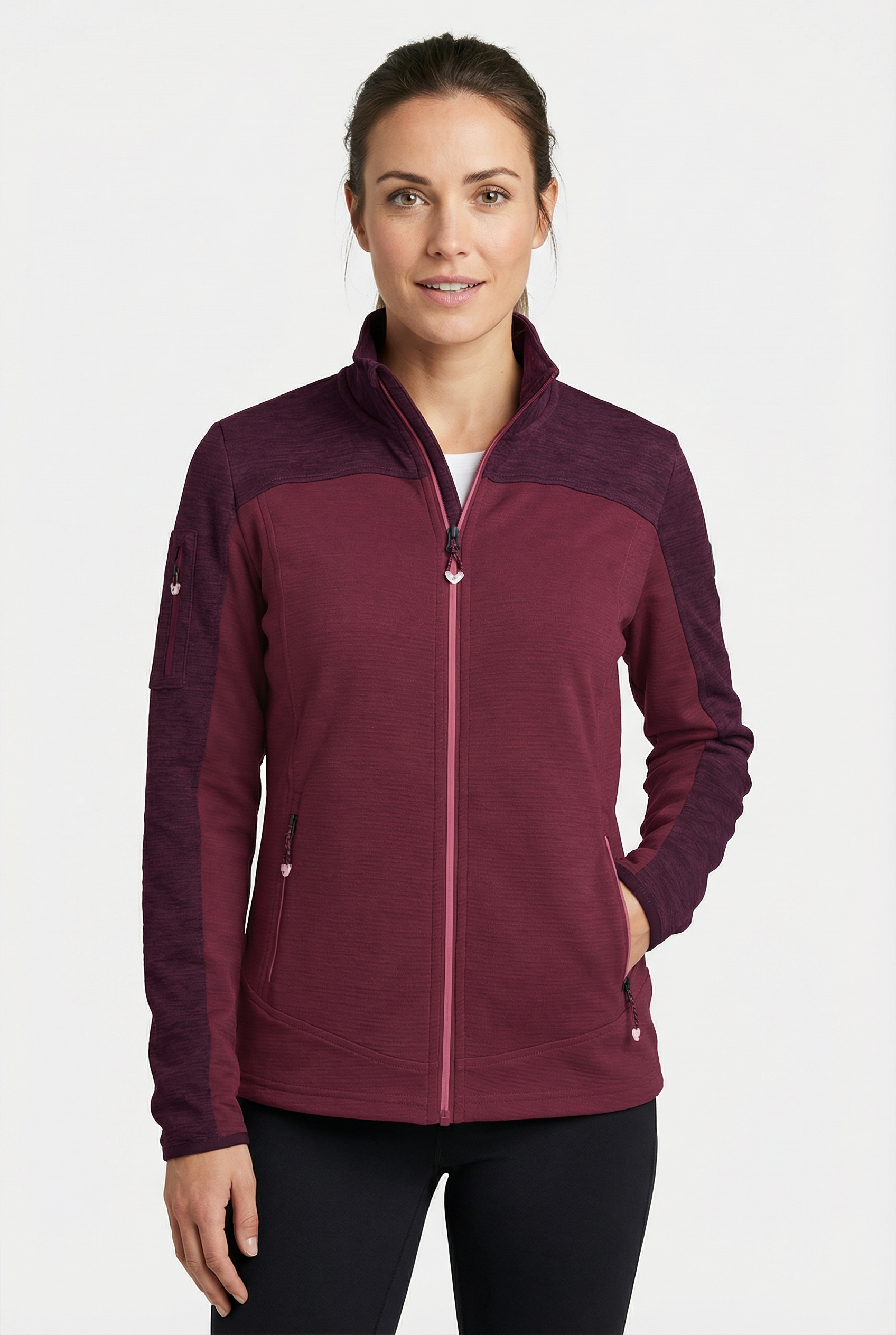 Killtec Funktionsjacke »KOS 71 WMN FLX JCKT« mit Stehkragen, mit Seitentaschen und Armtasche mit Zipper