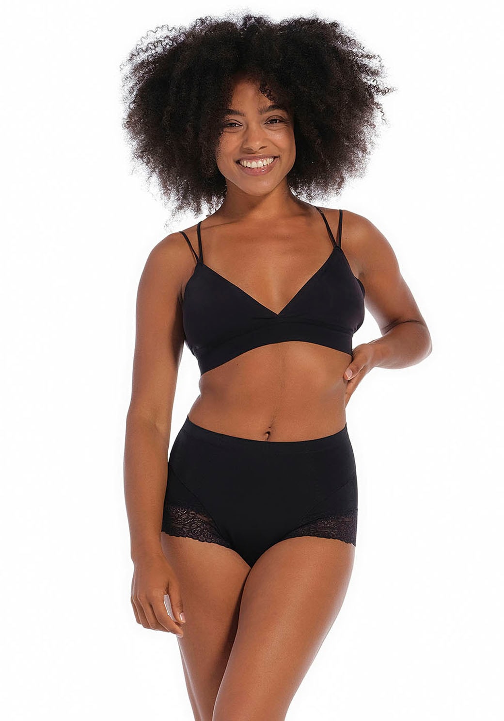 MAGIC Bodyfashion Shapingpants eingebautes Powernetz für gezielte Unterstützung und Formung