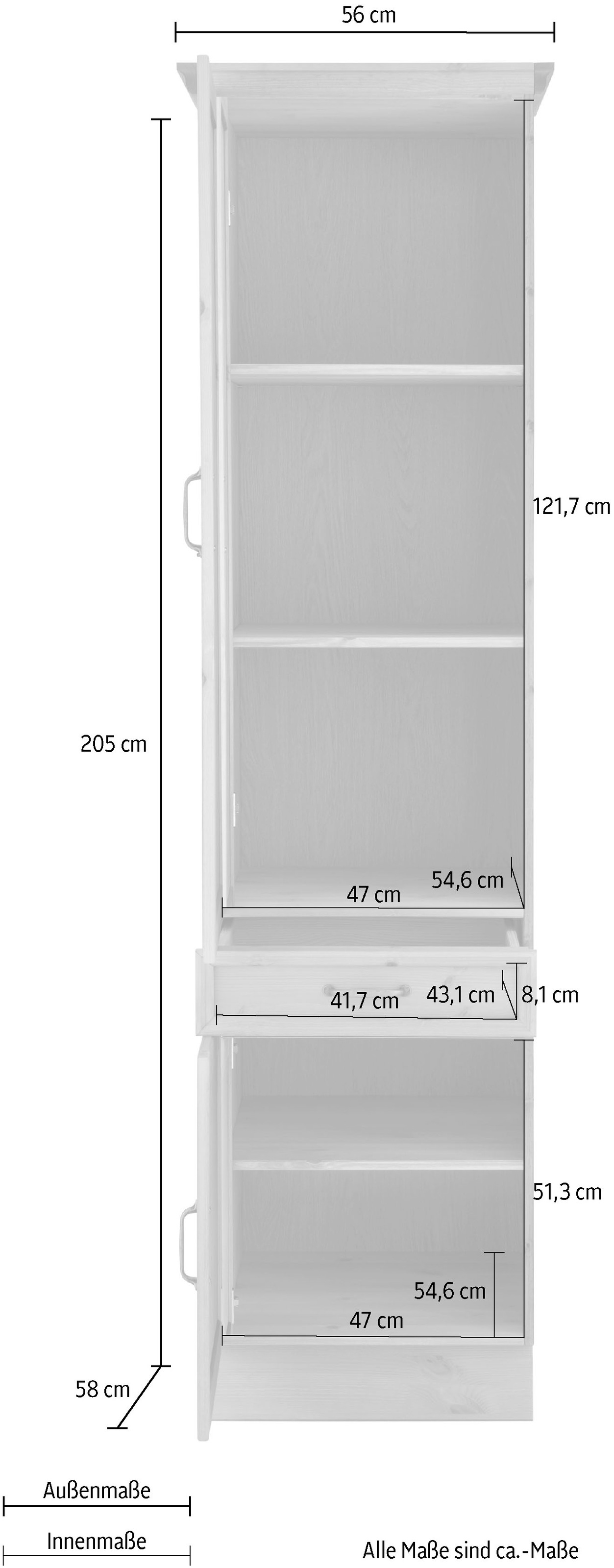 Home affaire Hochschrank »Fanö«