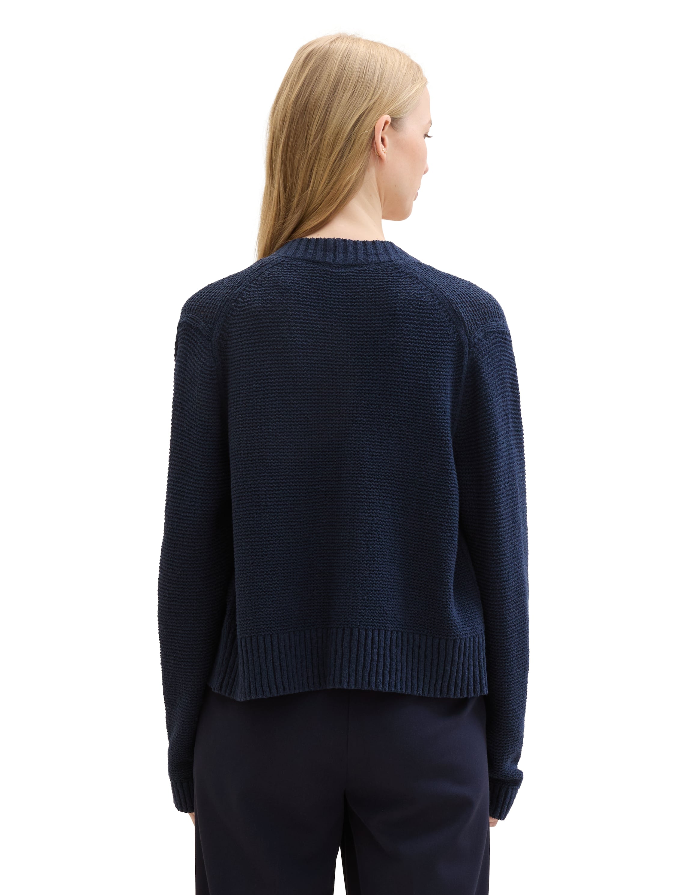 TOM TAILOR Cardigan, mit Strick-Elementen