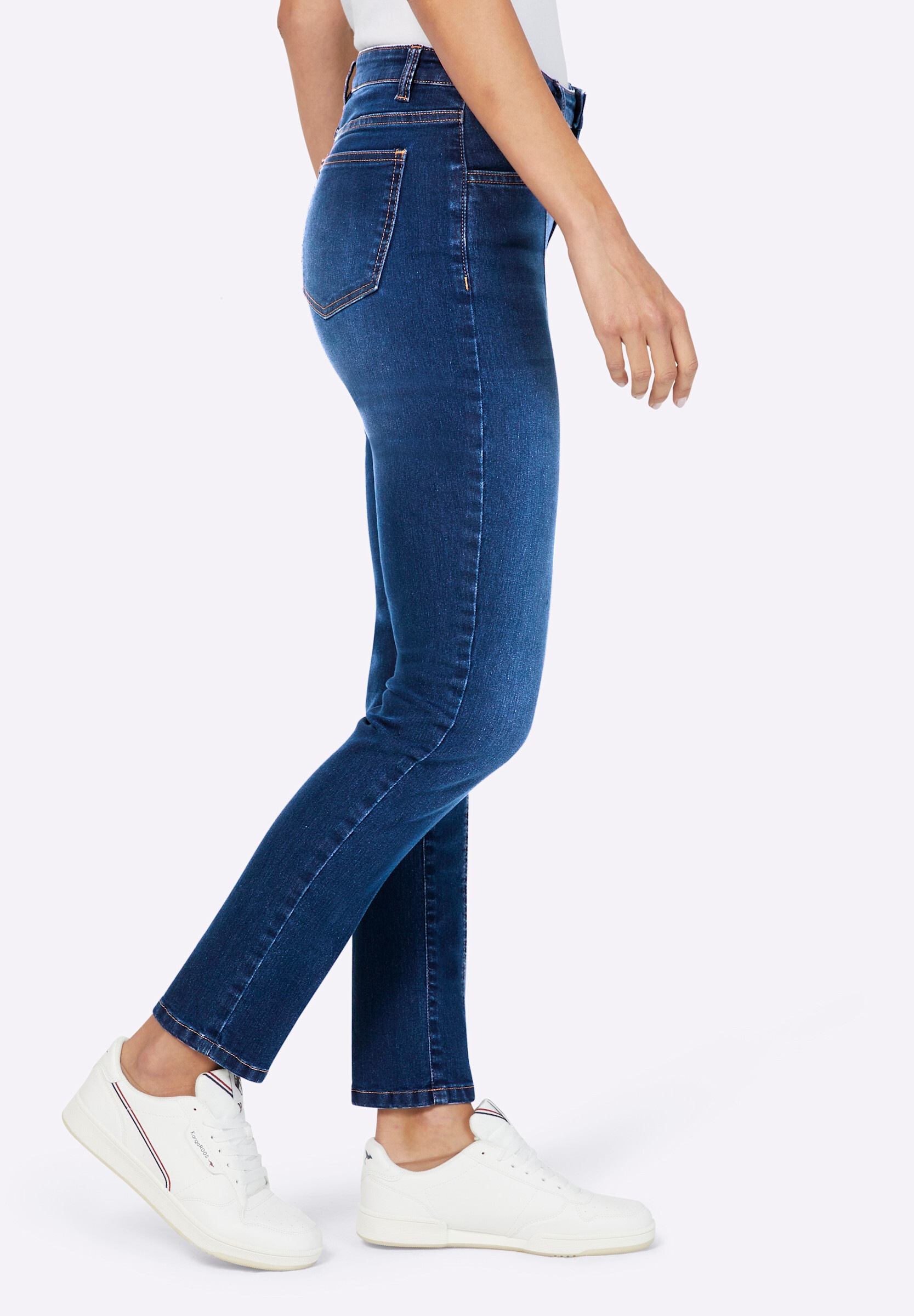 heine Bequeme Jeans »Jeans Jeans mit Teilnungsnähten«
