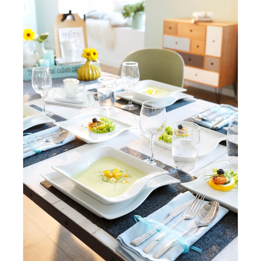 Home affaire Kombiservice »Geschirr-Set, Service Marchetto«, (Set, 30 tlg.)