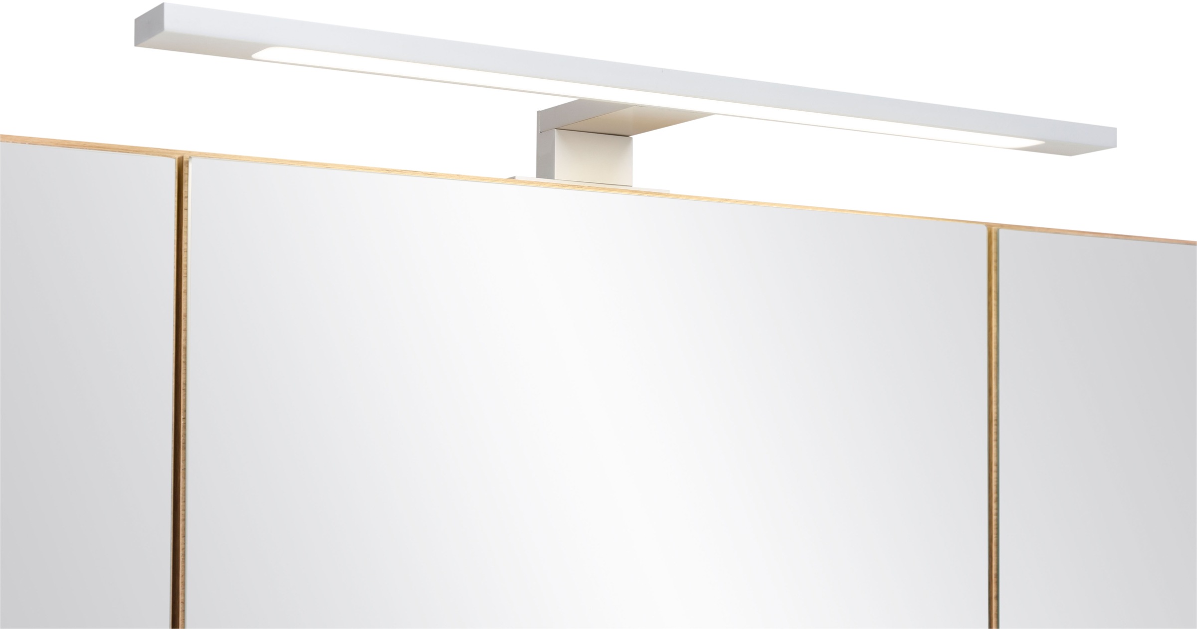 welltime Badmöbel-Set »Eixo«, 80 cm breit, Badmöbel mit LED-Beleuchtung