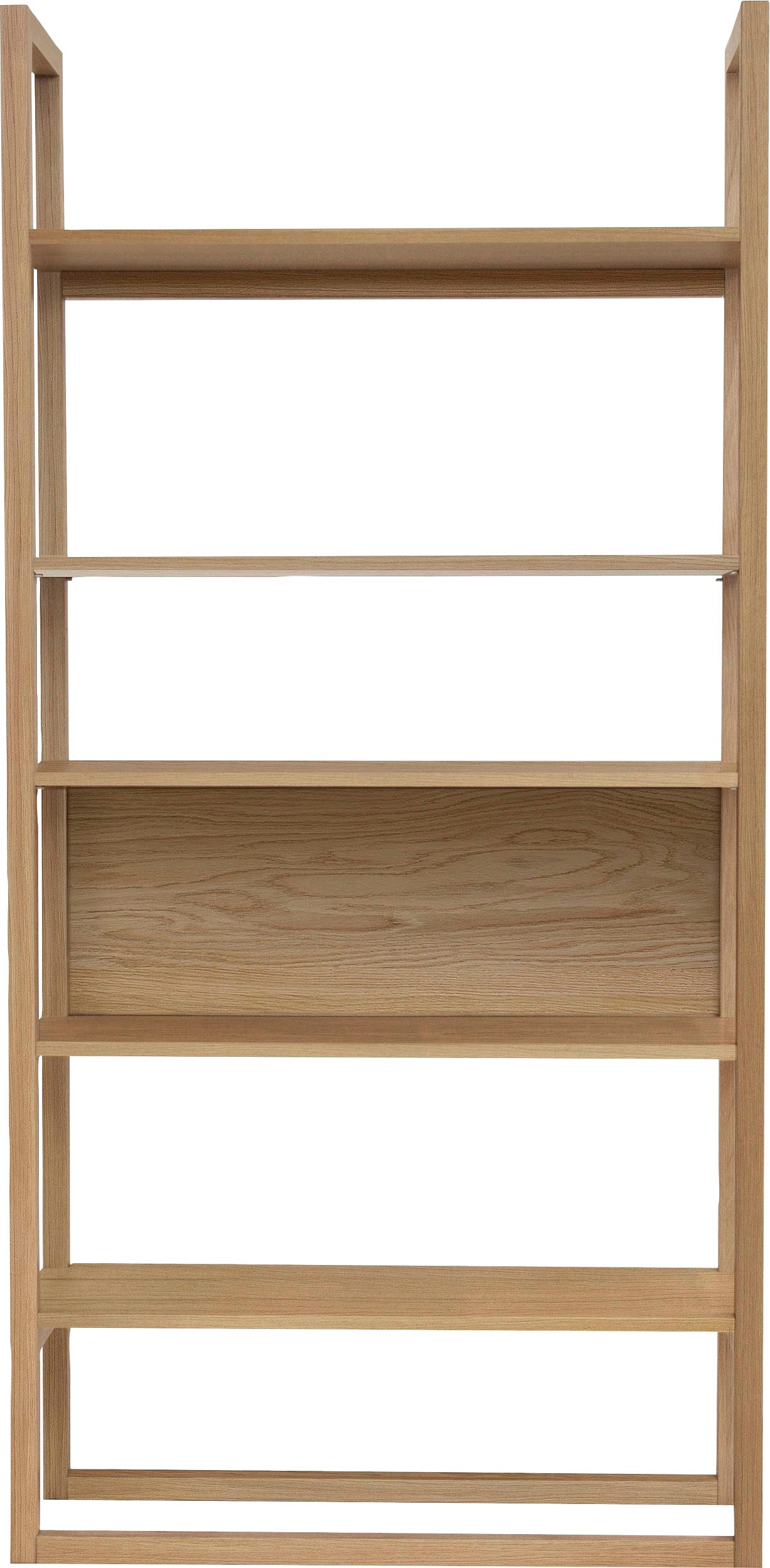 Woodman Bücherregal »New Est«, im skandinavischen Design, Gestell aus massiver Eiche