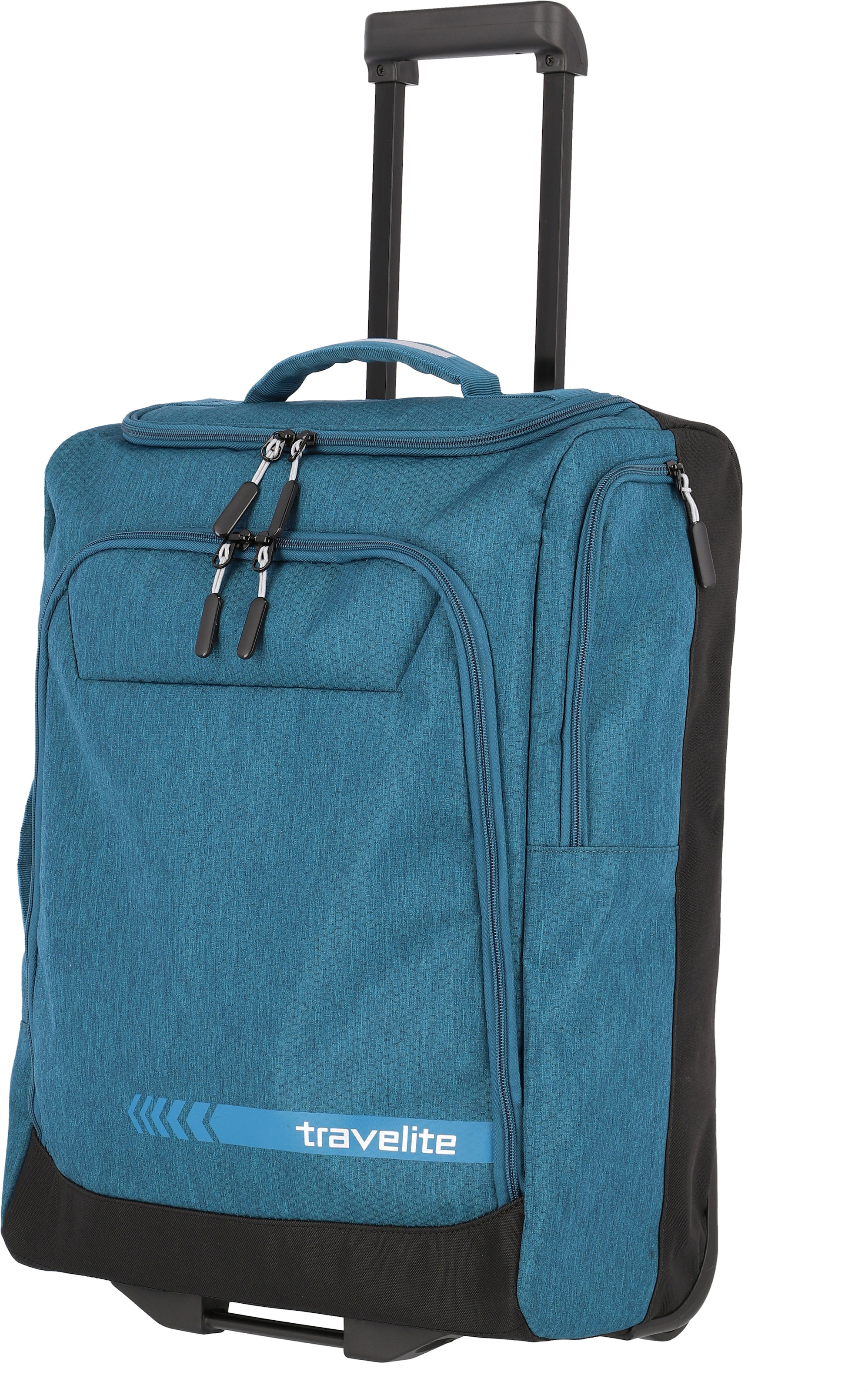 travelite Weichgepäck-Trolley »KICK OFF, verschiedene Größen und Farben«, 2 Rollen, Reisetasche Reisegepäck Reisekoffer Trolley Freizeittasche