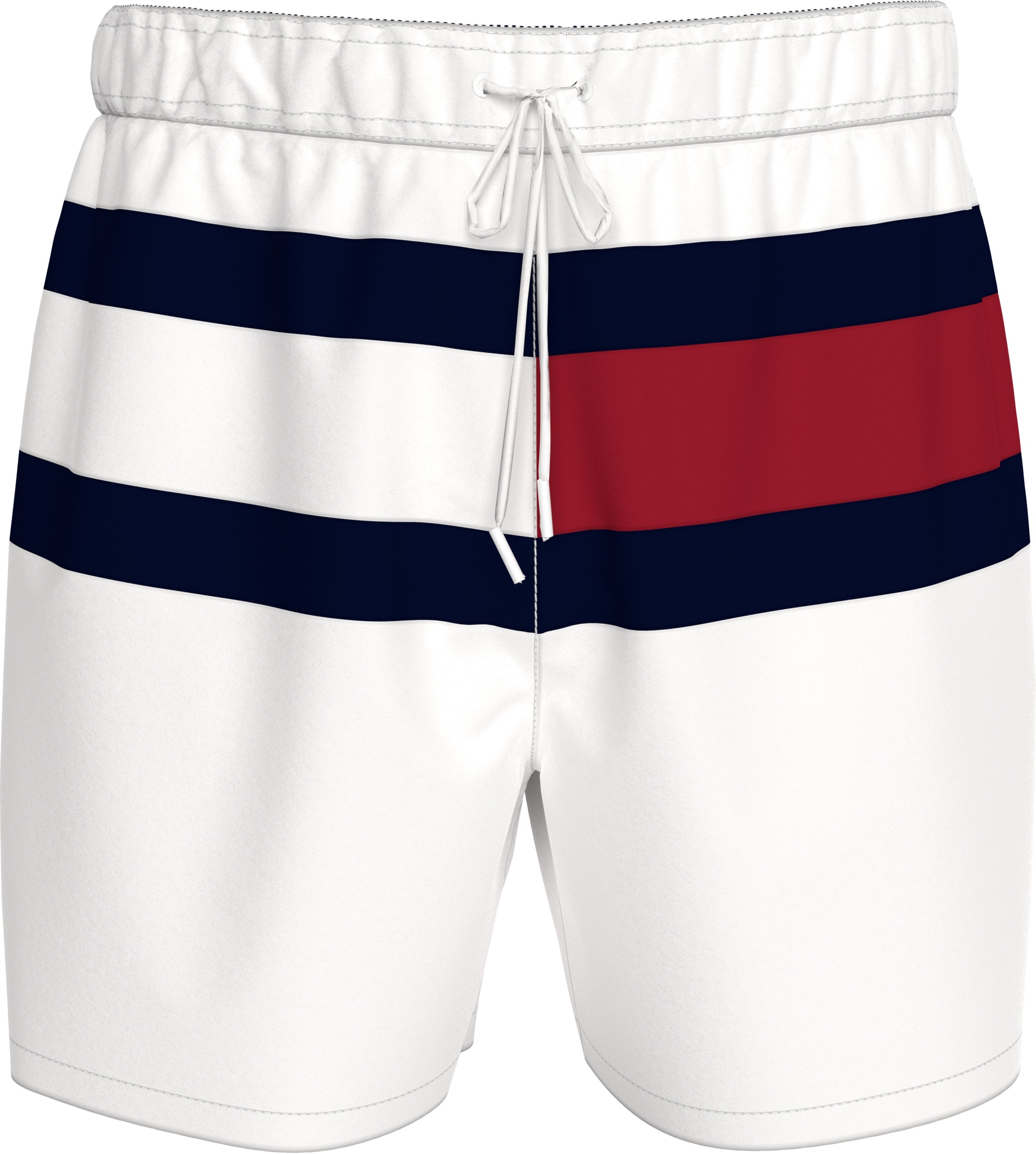 Tommy Hilfiger Swimwear Badeshorts »MEDIUM DRAWSTRING«, mit großem Logo