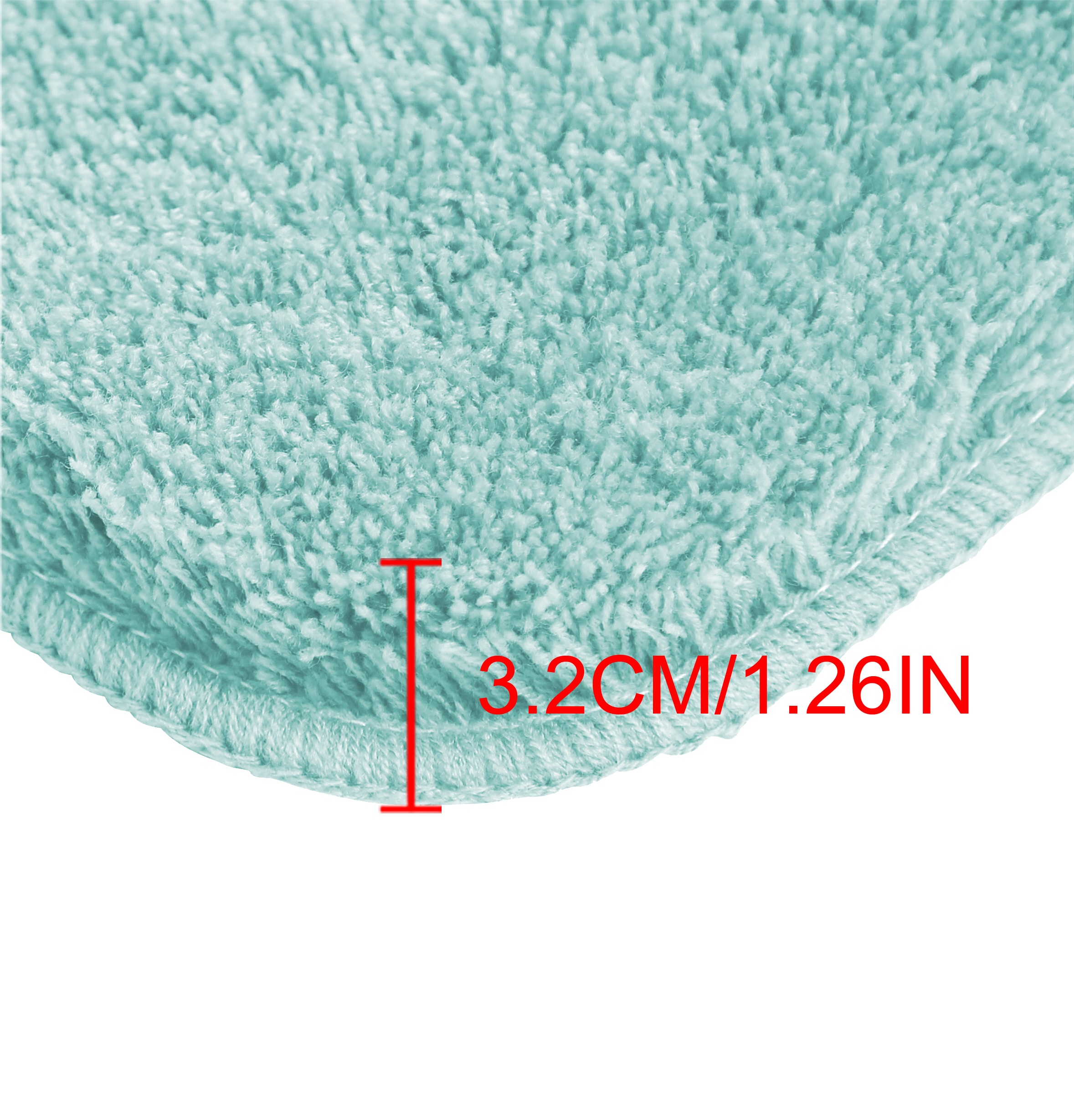 my home Badematte »Merida, Badvorleger, Badezimmer Teppich«, rutschhemmend beschichtet, fußbodenheizungsgeeignet-schnell trocknend-strapazierfähig, Badteppich, Uni Farben, rechteckig, rund & als 2-tlg. Set erhältlich