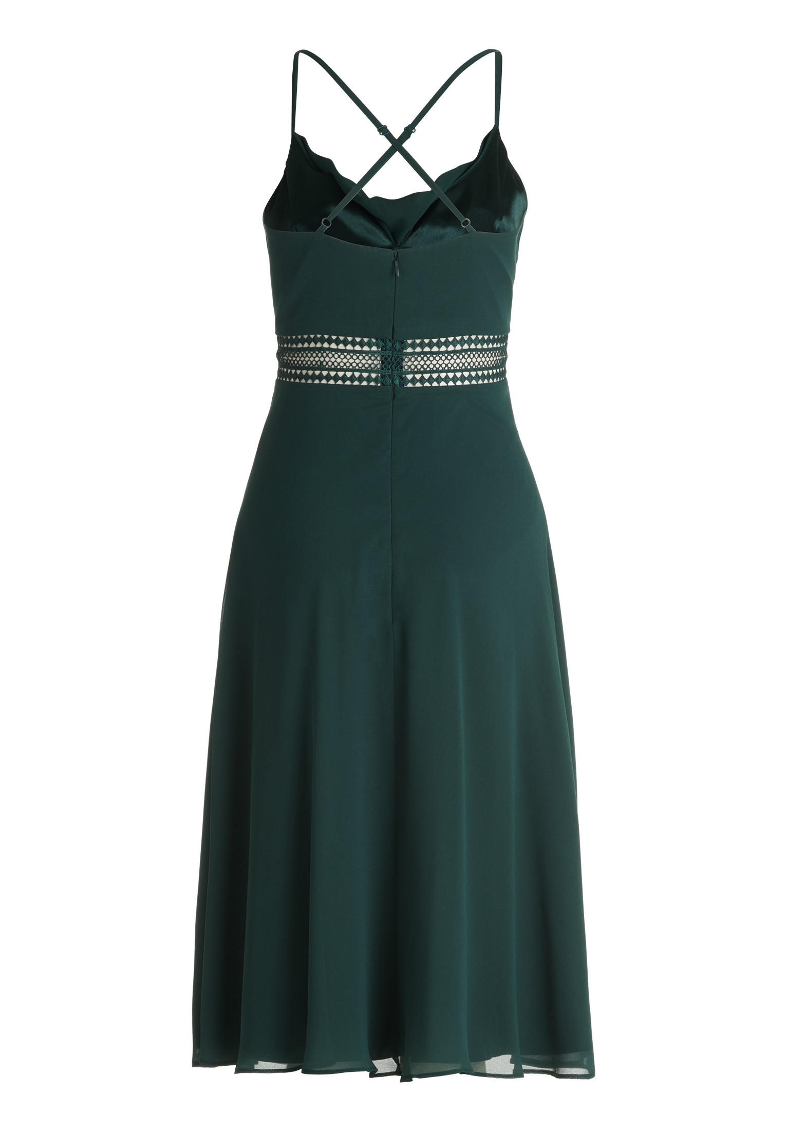 Vera Mont Cocktailkleid »Cocktailkleid mit Wasserfallausschnitt«