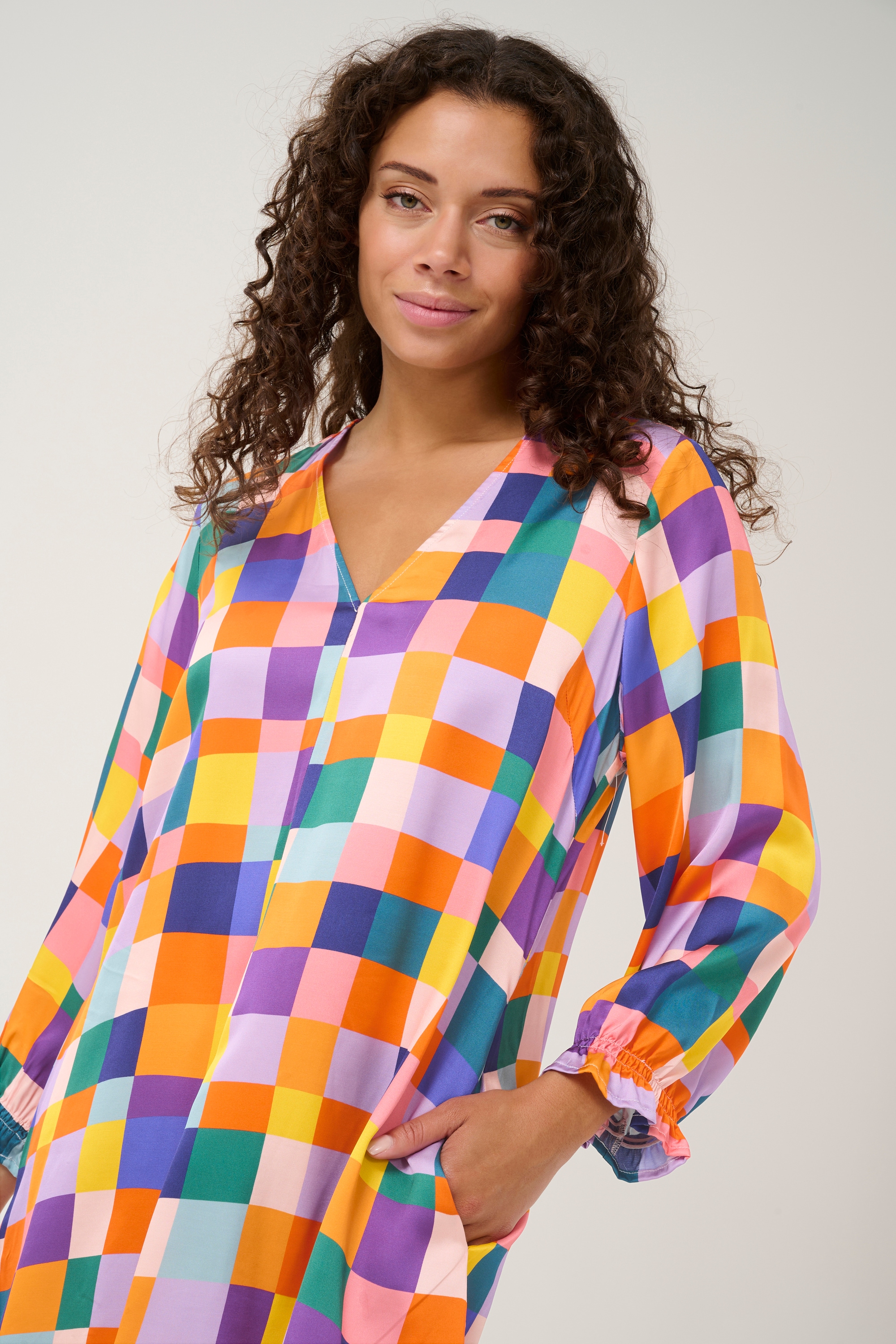 Culture Midikleid »Damen Kleid CUvarla«