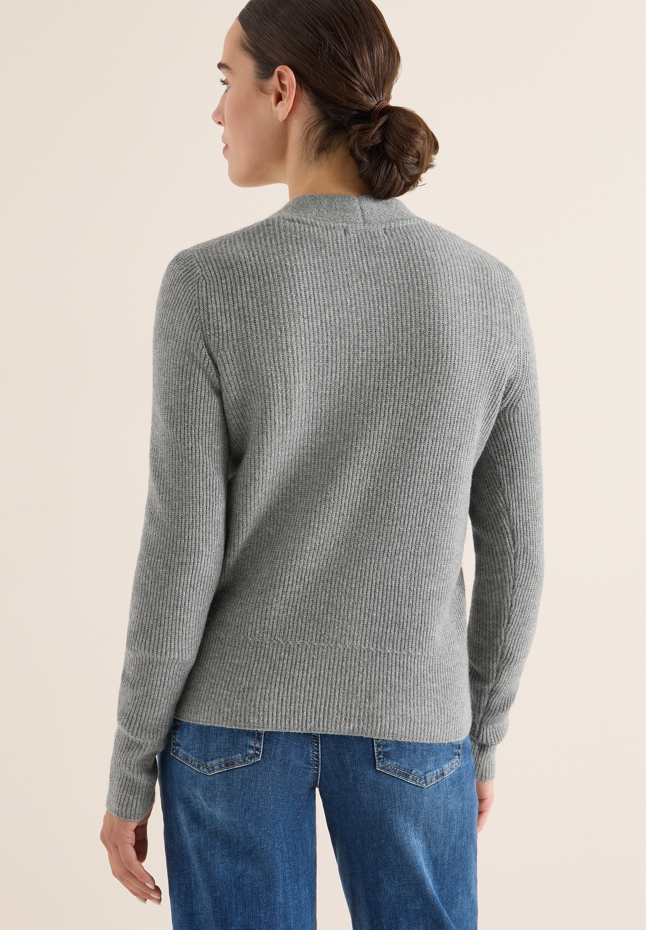 Cecil Cardigan mit Strukturdetail und Knopfleiste