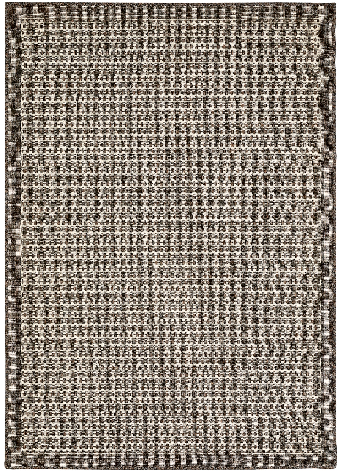 Andiamo Teppich »Savannah« rechteckig 4 mm Höhe Flachgewebe, In- und Outdoor geeignet, Wohnzimmer
