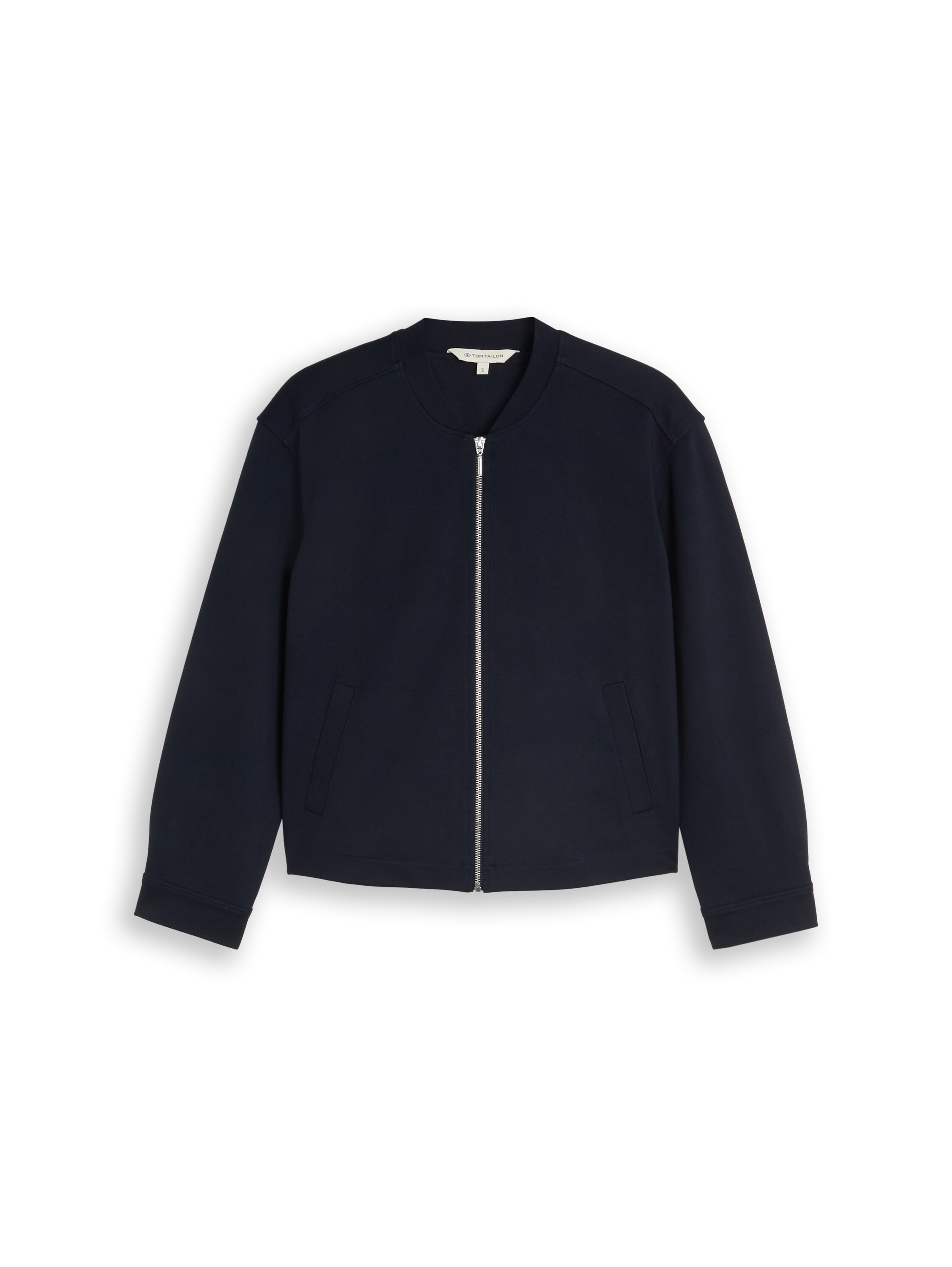 TOM TAILOR Kurzblazer Blouson mit Reißverschluss