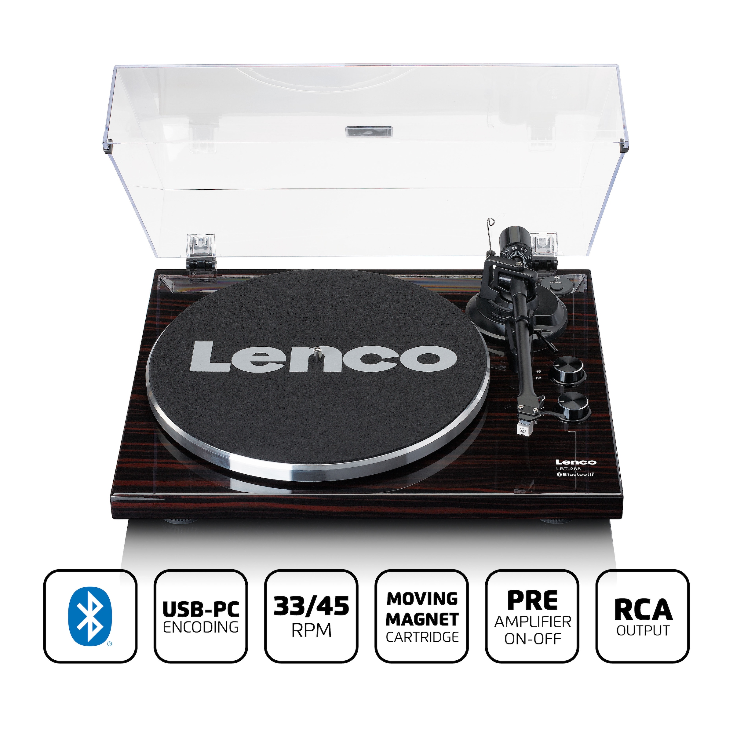 Lenco Plattenspieler »LBT-288WA«