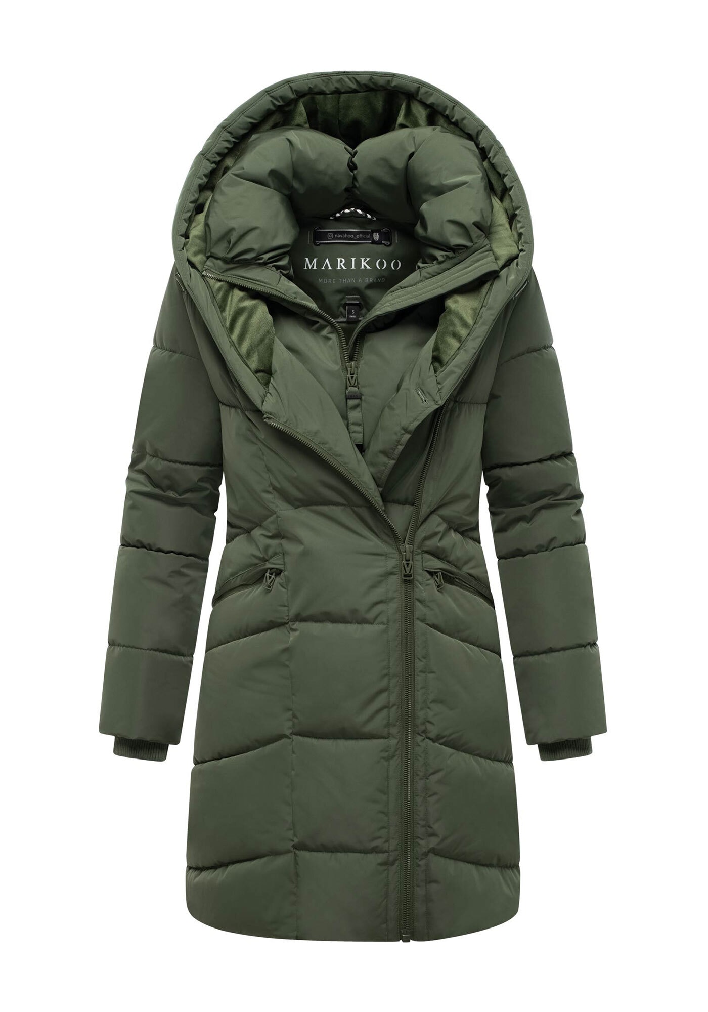 Marikoo Winterjacke »Marikoo Virenaa 16 Steppmantel N106«