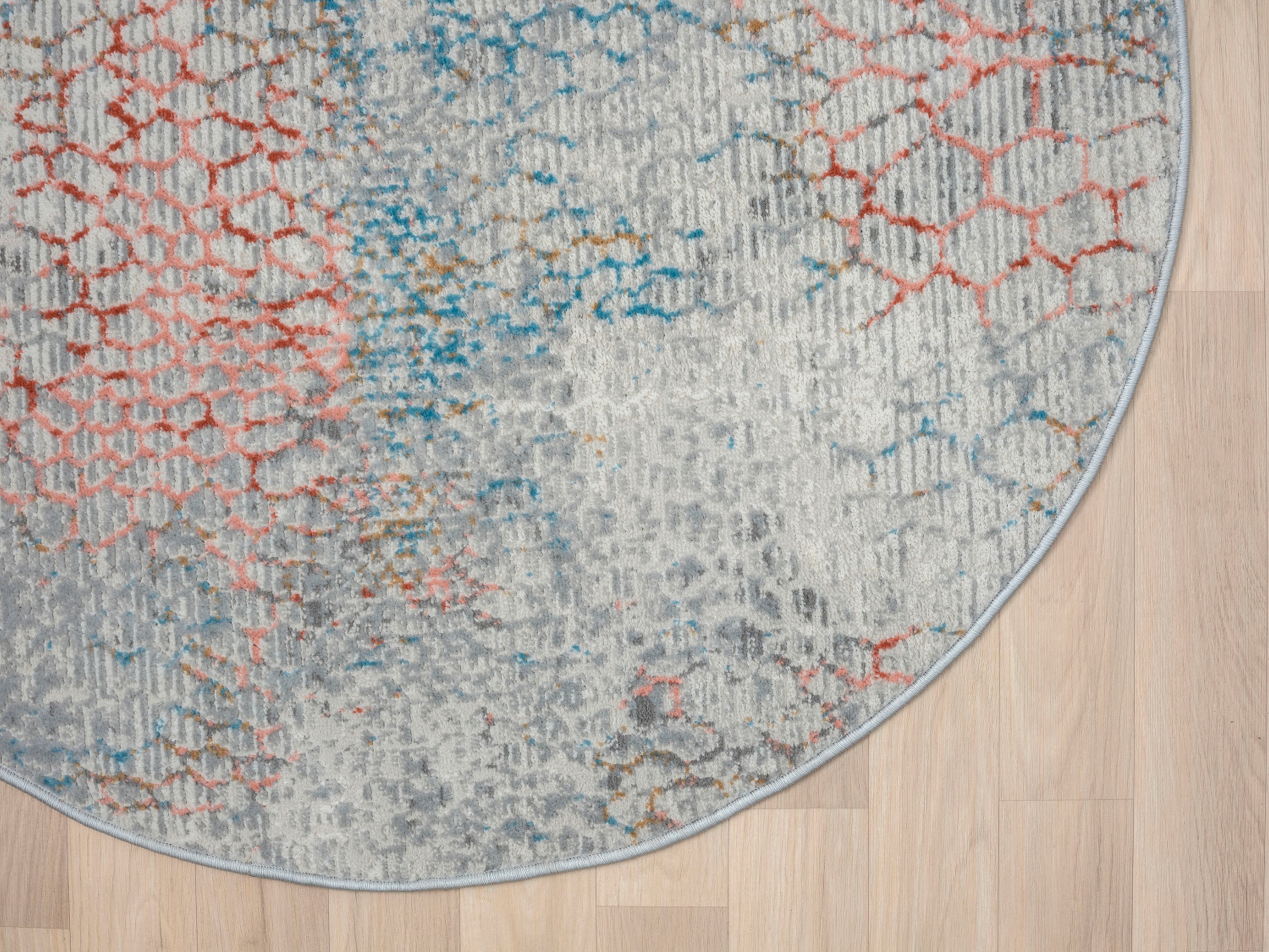 Myflair Möbel & Accessoires Teppich »My Roots« rund 8 mm Höhe Kurzflor, Retro-Design, besonders weich durch Microfaser