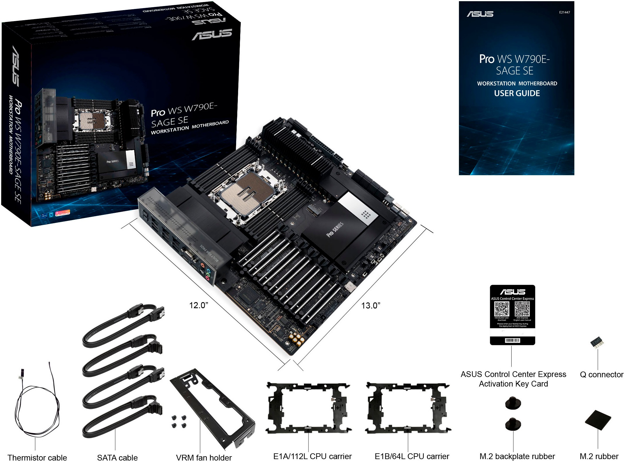 Asus Mainboard »PRO WS W790E-SAGE SE«